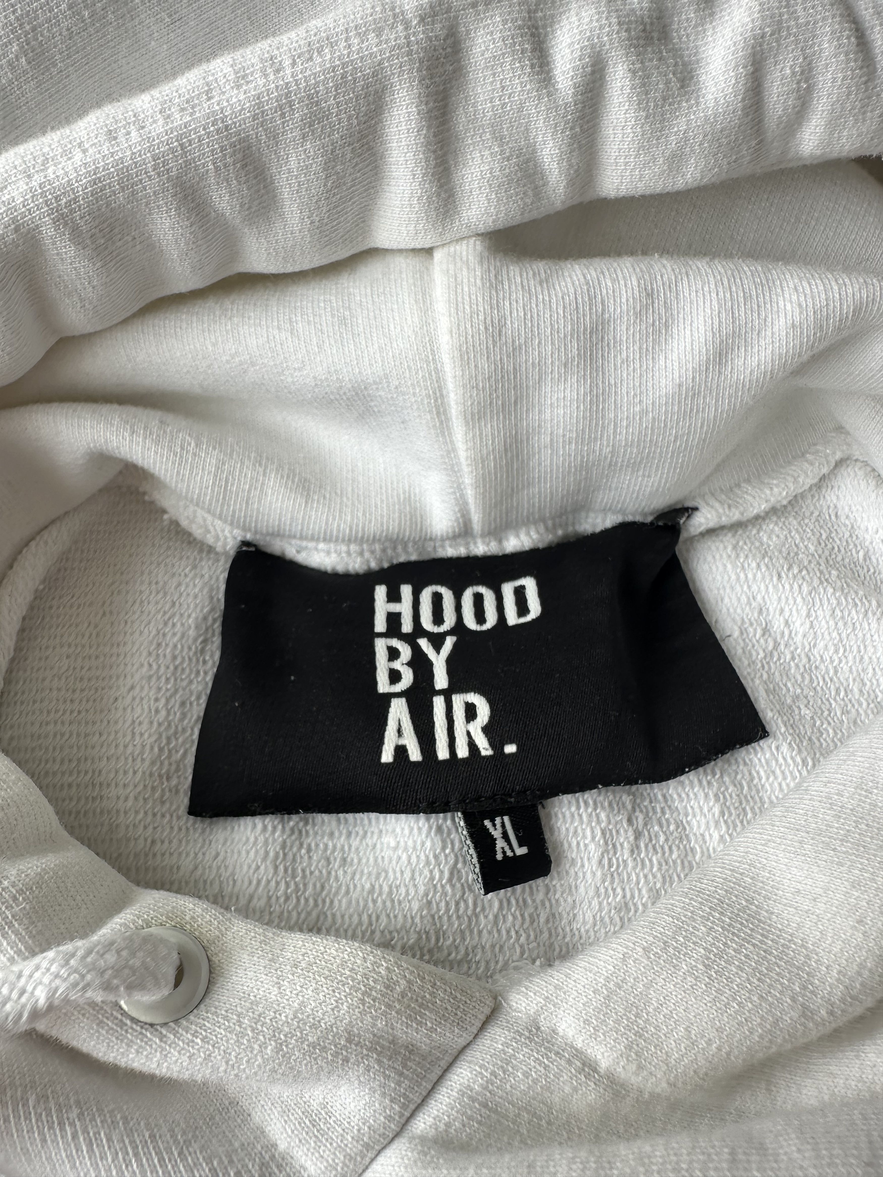 Hood By Air FW15 Hood By Air Runway Striped White Hoodie Size US XL / EU 56 / 4 - 7 Thumbnail