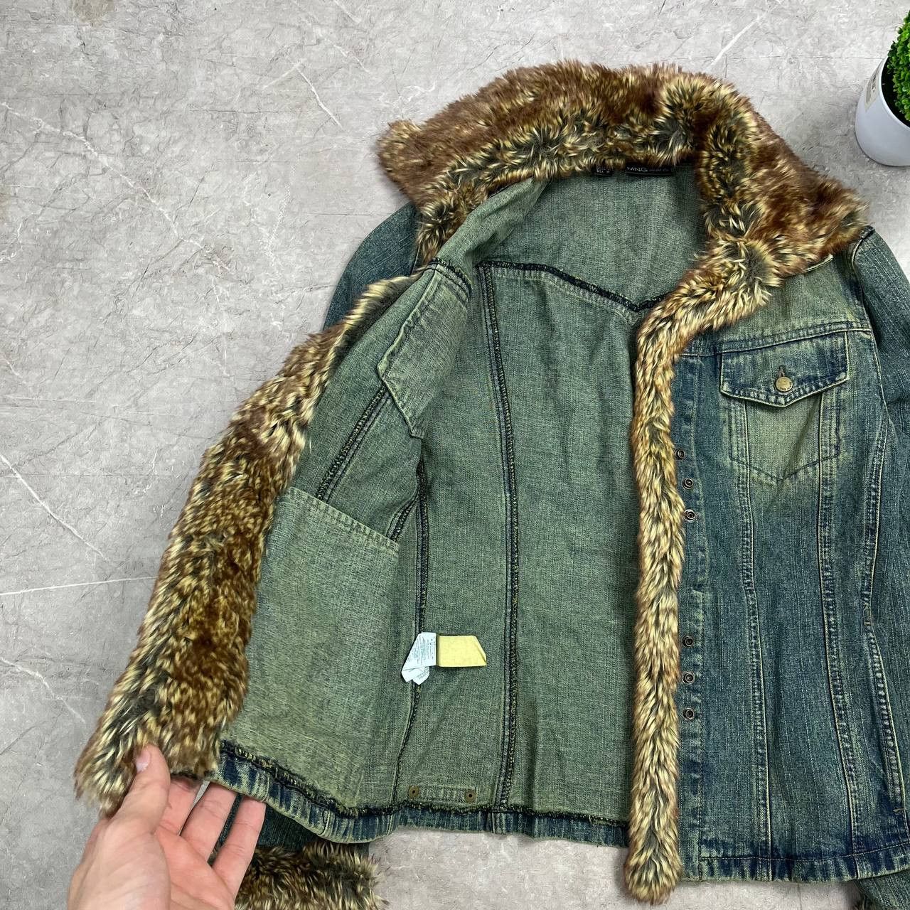 Japanese Brand Vintage Distressed If Six Was Nine Faix Fur Jacket Size S / US 4 / IT 40 - 10 Thumbnail