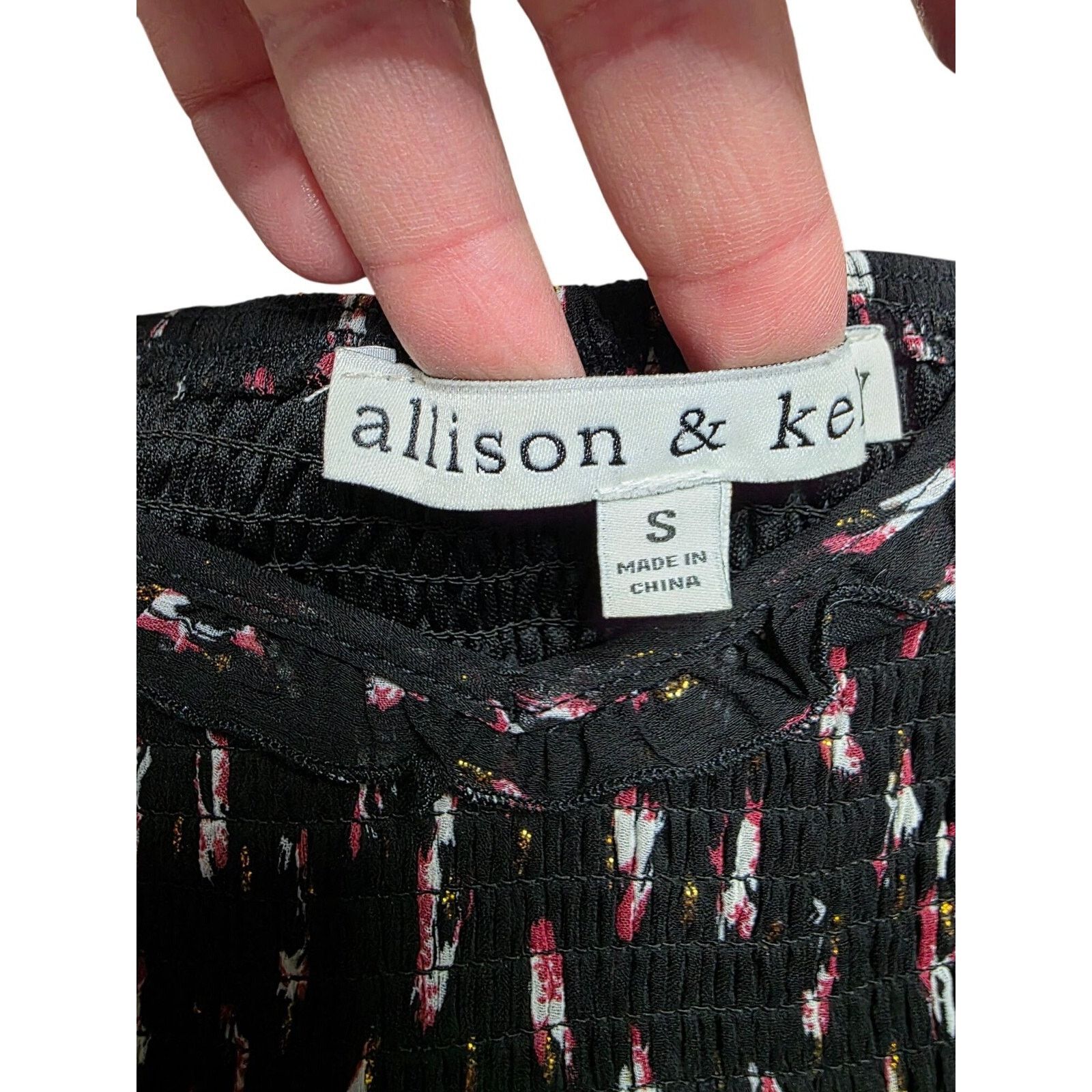 & Other Stories Allison & Kelly Womens Small Floral Long Sleeve Mini Dress Size S / US 4 / IT 40 - 2 Thumbnail