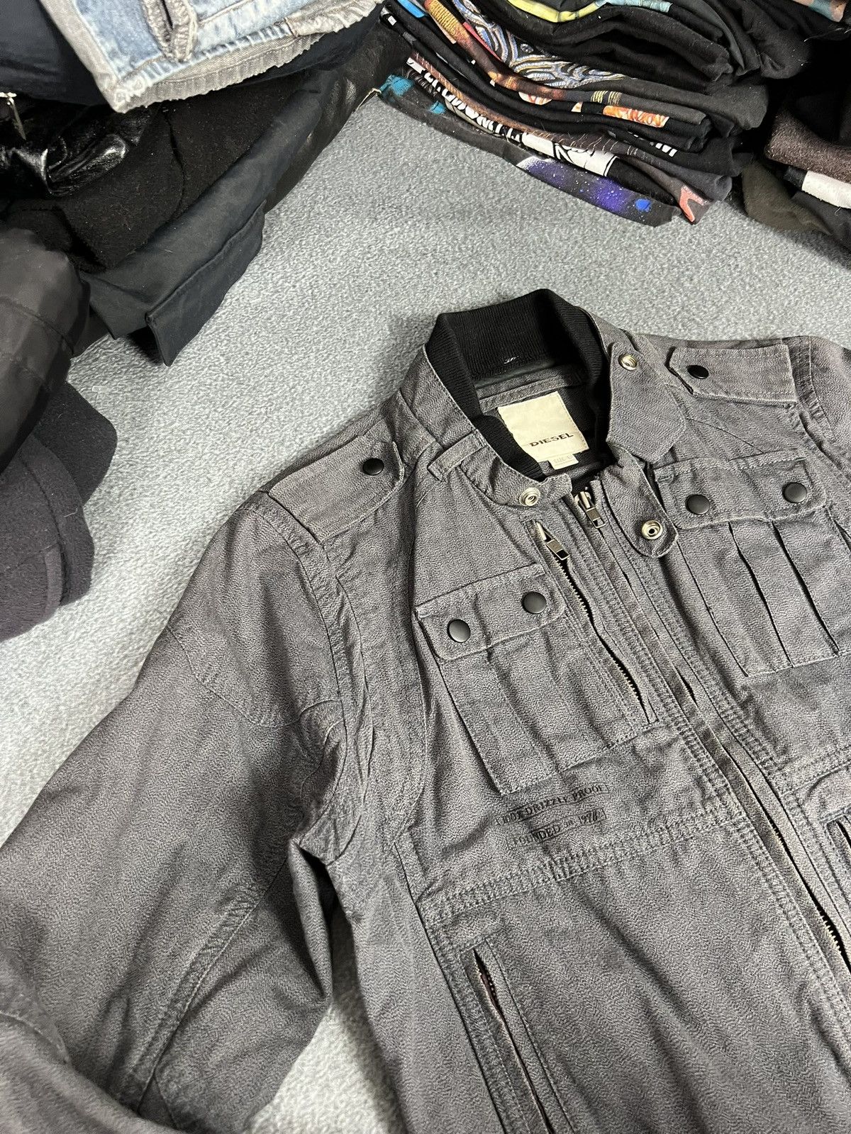 Diesel Military army diesel cargo jacket japanese style y2k Size L / US 10 / IT 46 - 2 Thumbnail