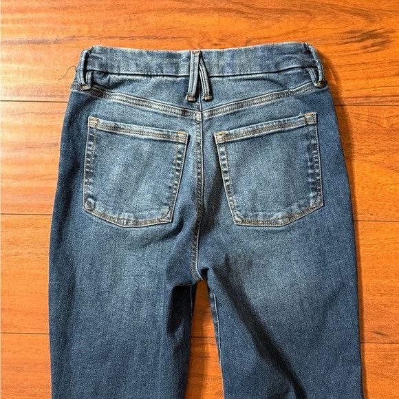Good American Good American Dark Blue Flare Jeans Sz S Size 24" / US 00 / IT 34 - 5 Thumbnail