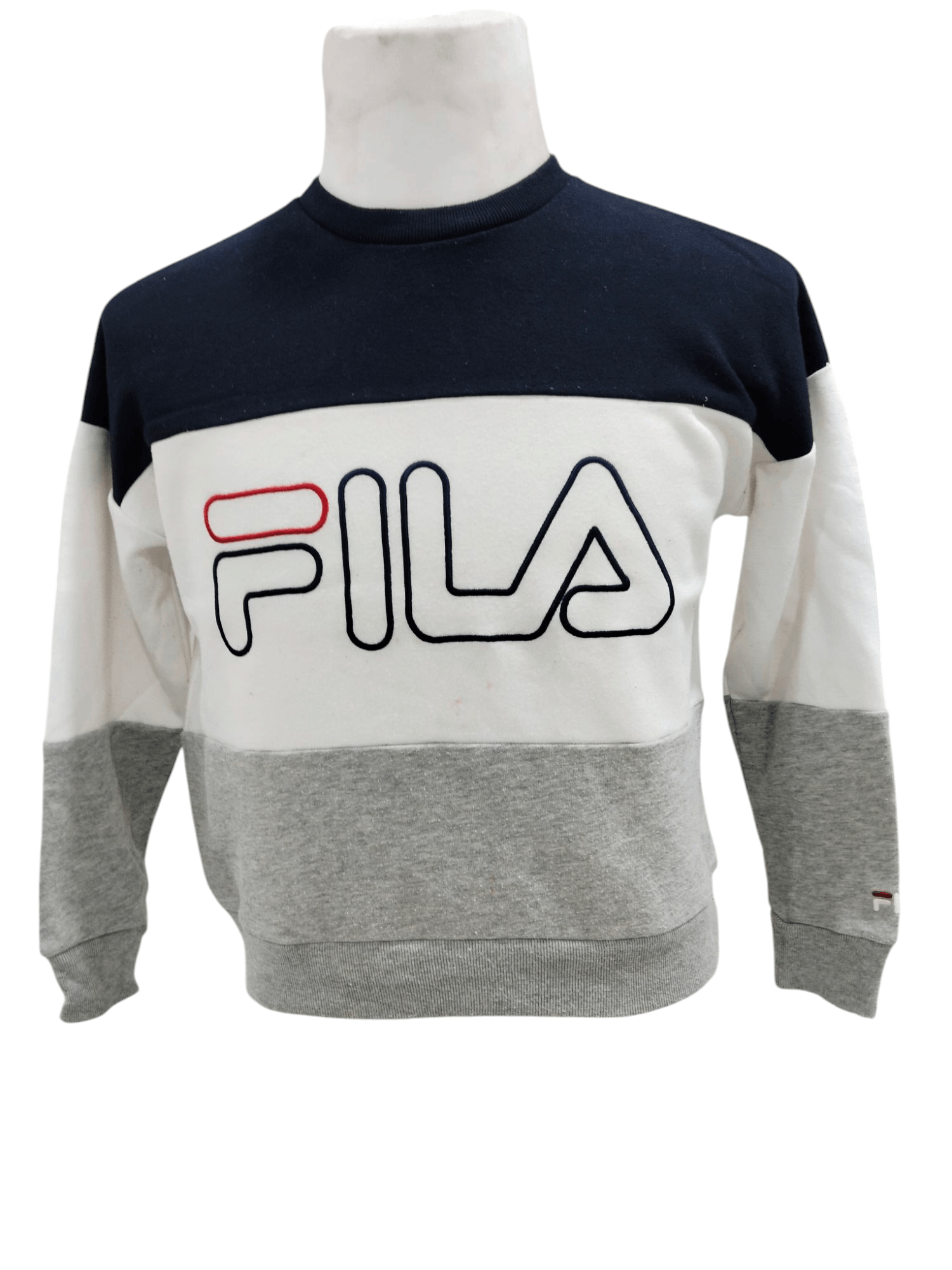 Fila × Japanese Brand Fila Multicolour Big Logo Sweatshirt Size US S / EU 44-46 / 1 - 1 Thumbnail