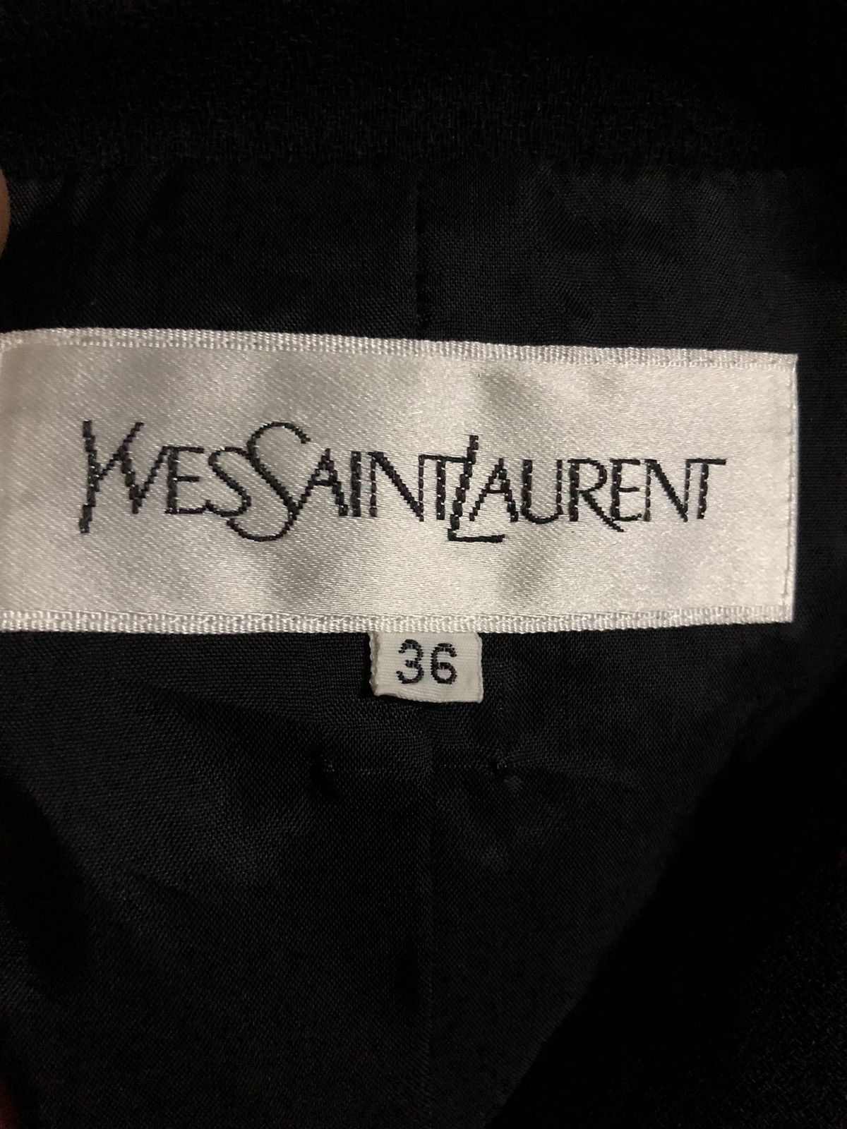 Yves Saint Laurent Yves Saint Laurent wool jacket Size S / US 4 / IT 40 - 3 Thumbnail