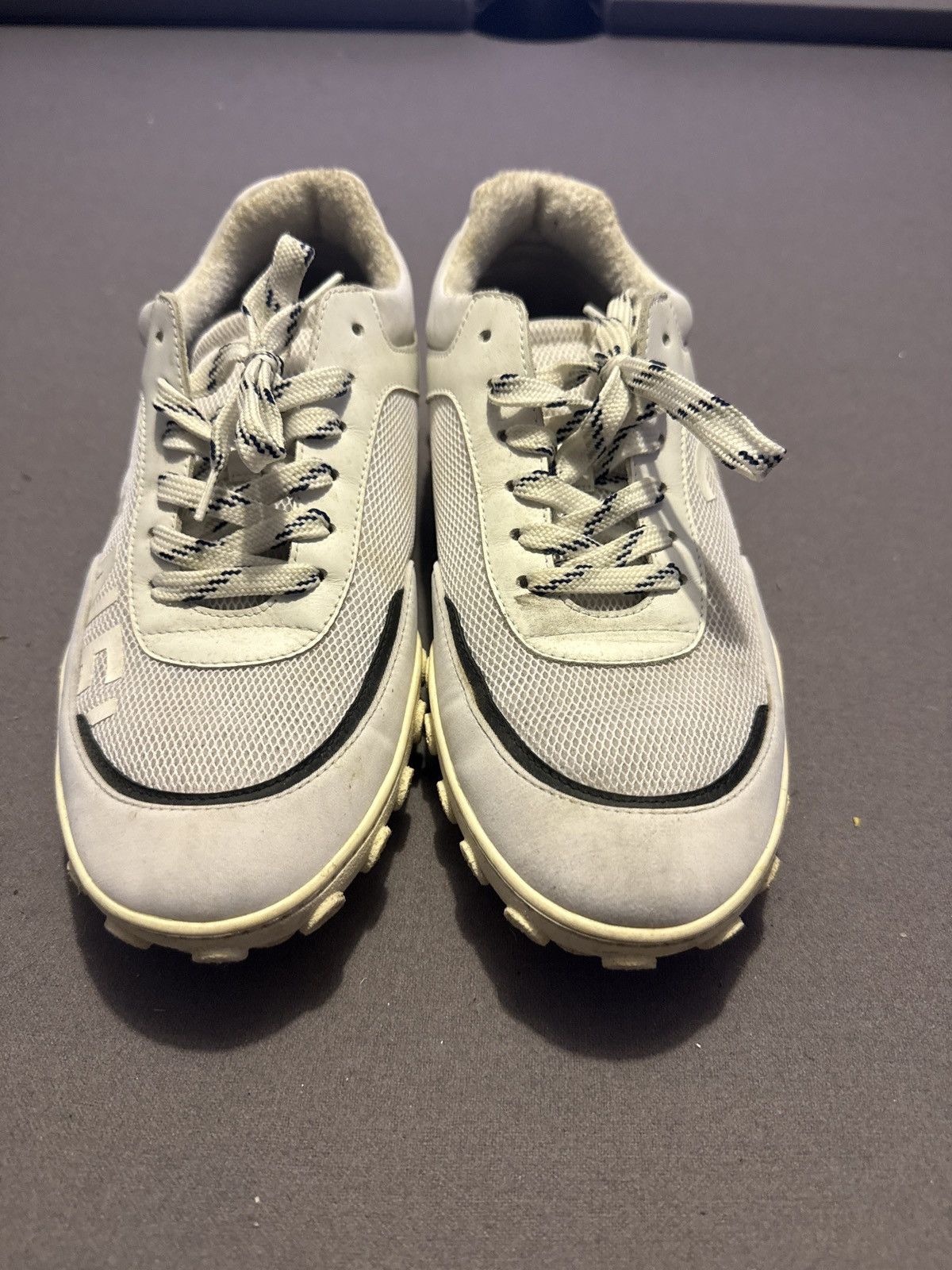 Chanel CHANEL Interlocking CC Logo Mesh Sneakers Size US 9 / EU 42 - 12 Thumbnail