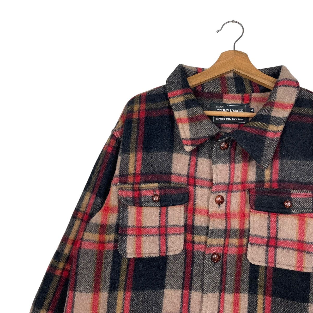 Octopus Vintage Johns Hamer Octopus Army Tartan Jacket Size US M / EU 48-50 / 2 - 6 Thumbnail