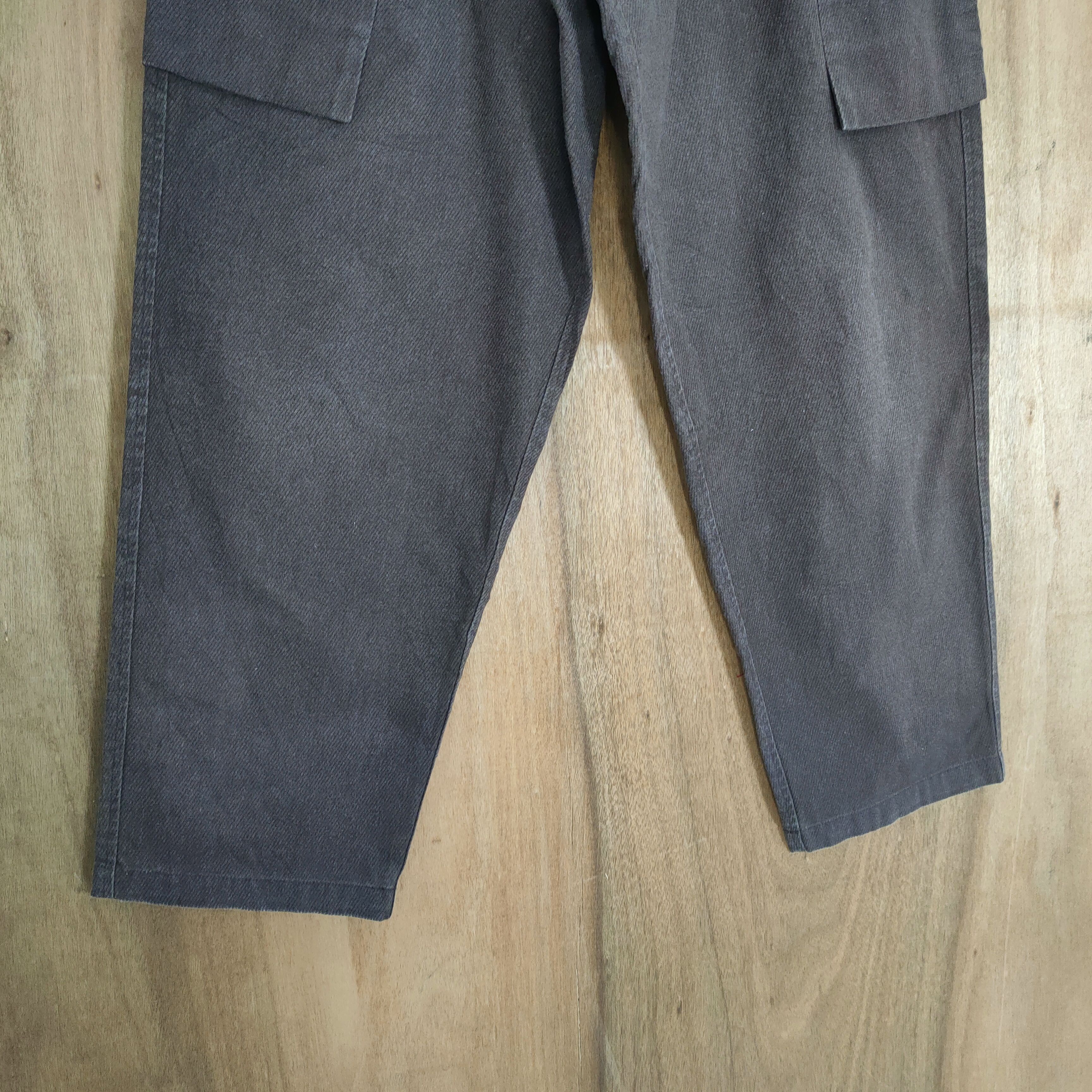 Japanese Brand N.AND BROWN BAGGY CARGO PANTS Size US 30 / EU 46 - 5 Thumbnail