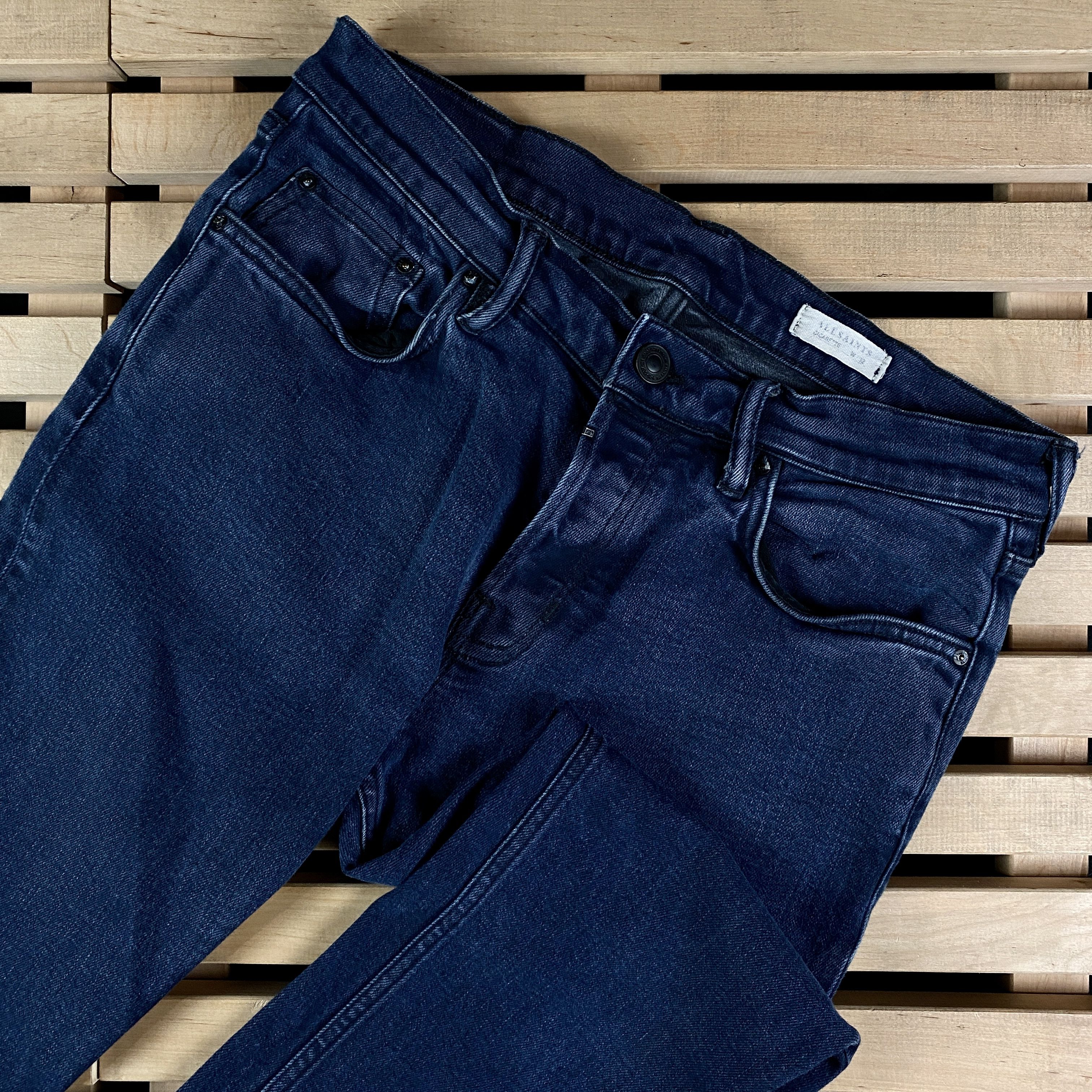 Allsaints Mens Denim Jeans Pants Allsaints Size 32 Size US 32 / EU 48 - 2 Thumbnail