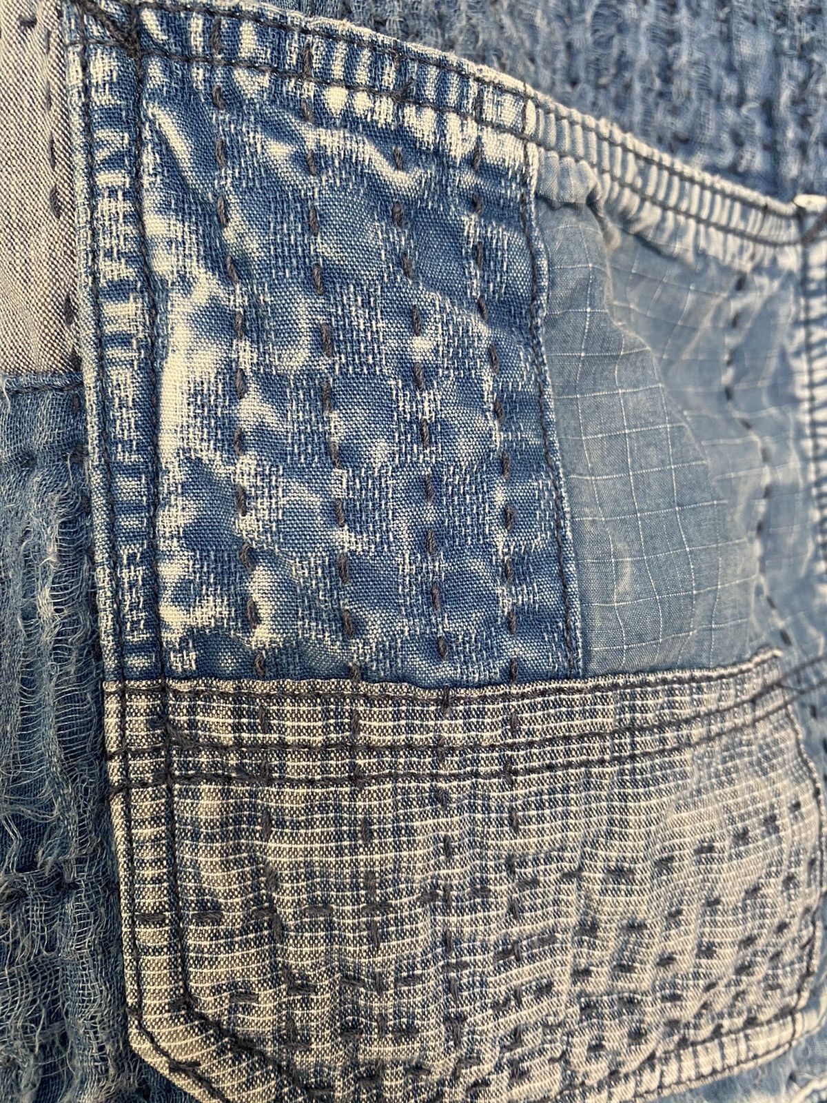 FDMTL Iconic Sashiko Boro Jacket 10 Year Wash Size US L / EU 52-54 / 3 - 17 Thumbnail