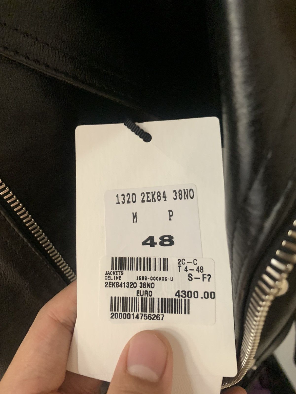 Celine Celine 2024FW Buttoned Calfskin leather jacket Size US M / EU 48-50 / 2 - 7 Thumbnail