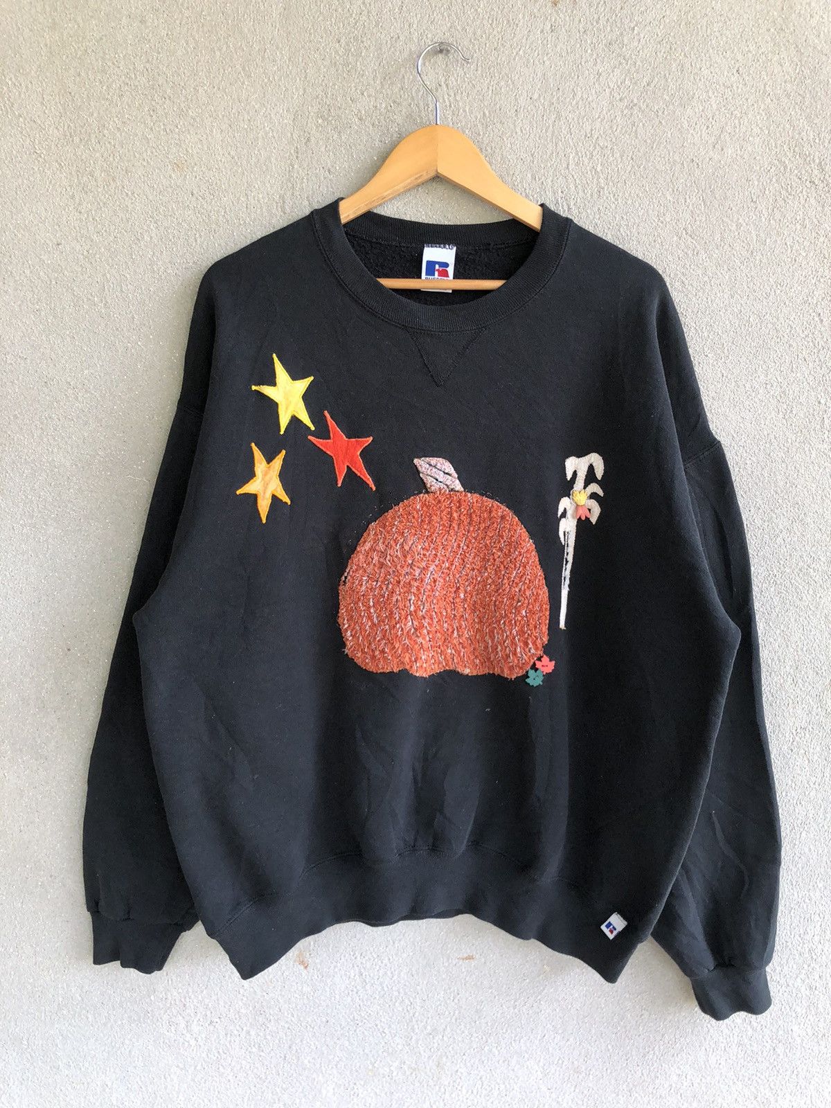 Russell Athletic Vintage 90s Russell Athletic sweatshirt Size US XL / EU 56 / 4 - 1 Thumbnail