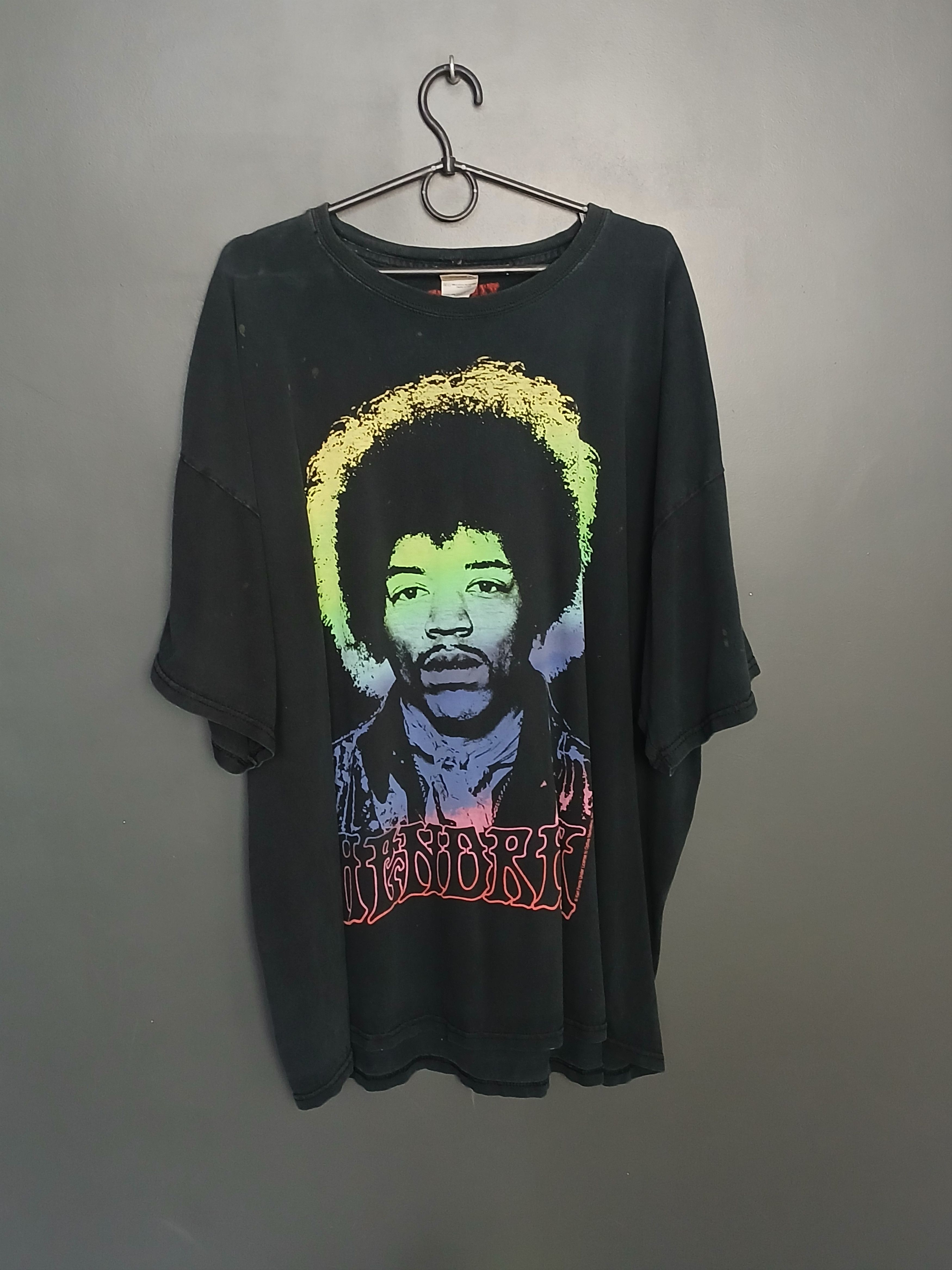 Gildan × Jimi Hendrix 3XL Jimi Hendrix T-Shirt Size US XXL / EU 58 / 5 - 1 Thumbnail