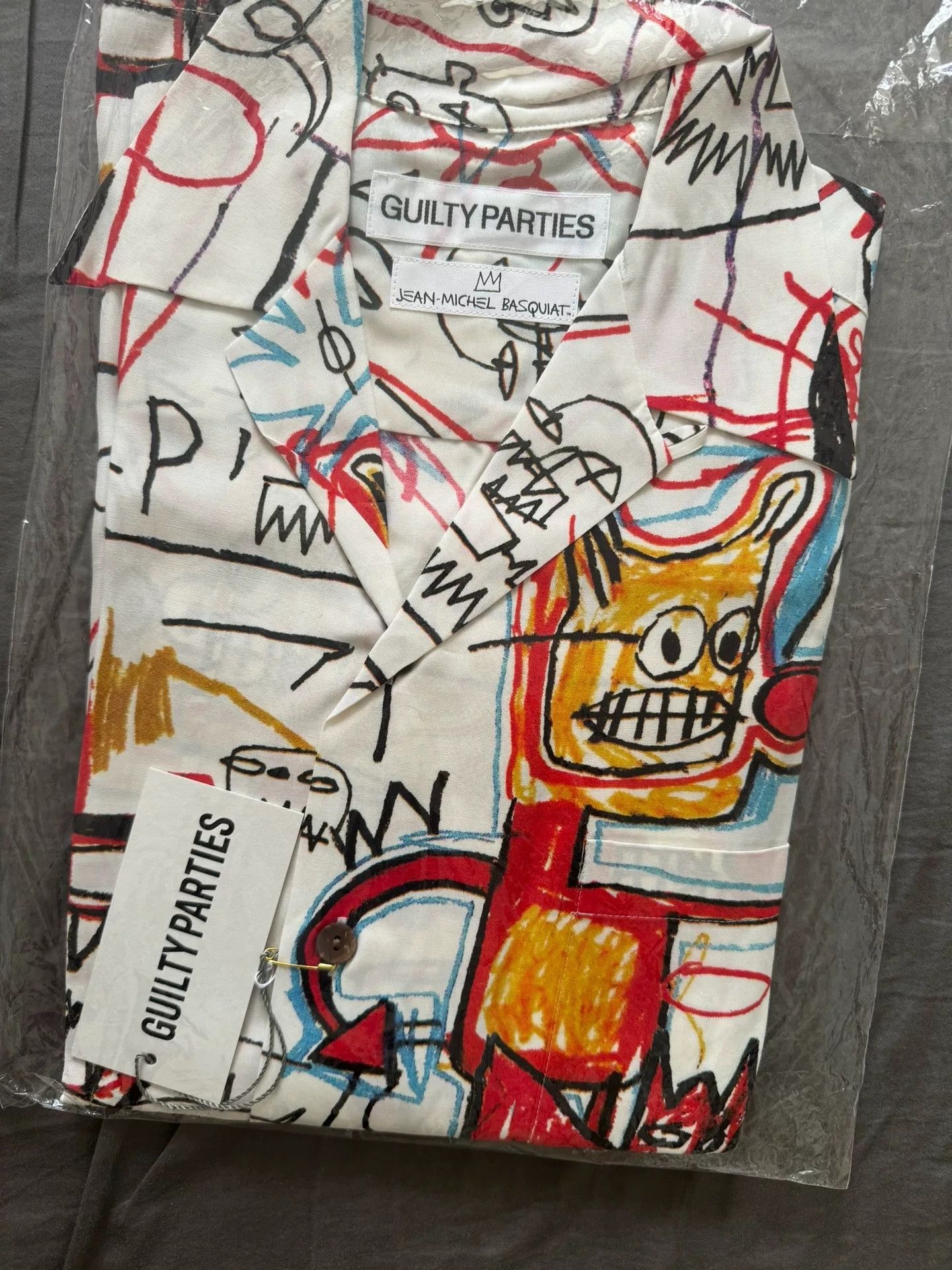 Wacko Maria WACKO MARIA BASQUIAT Short-Sleeve Hawaiian Shirt Size US S / EU 44-46 / 1 - 2 Thumbnail