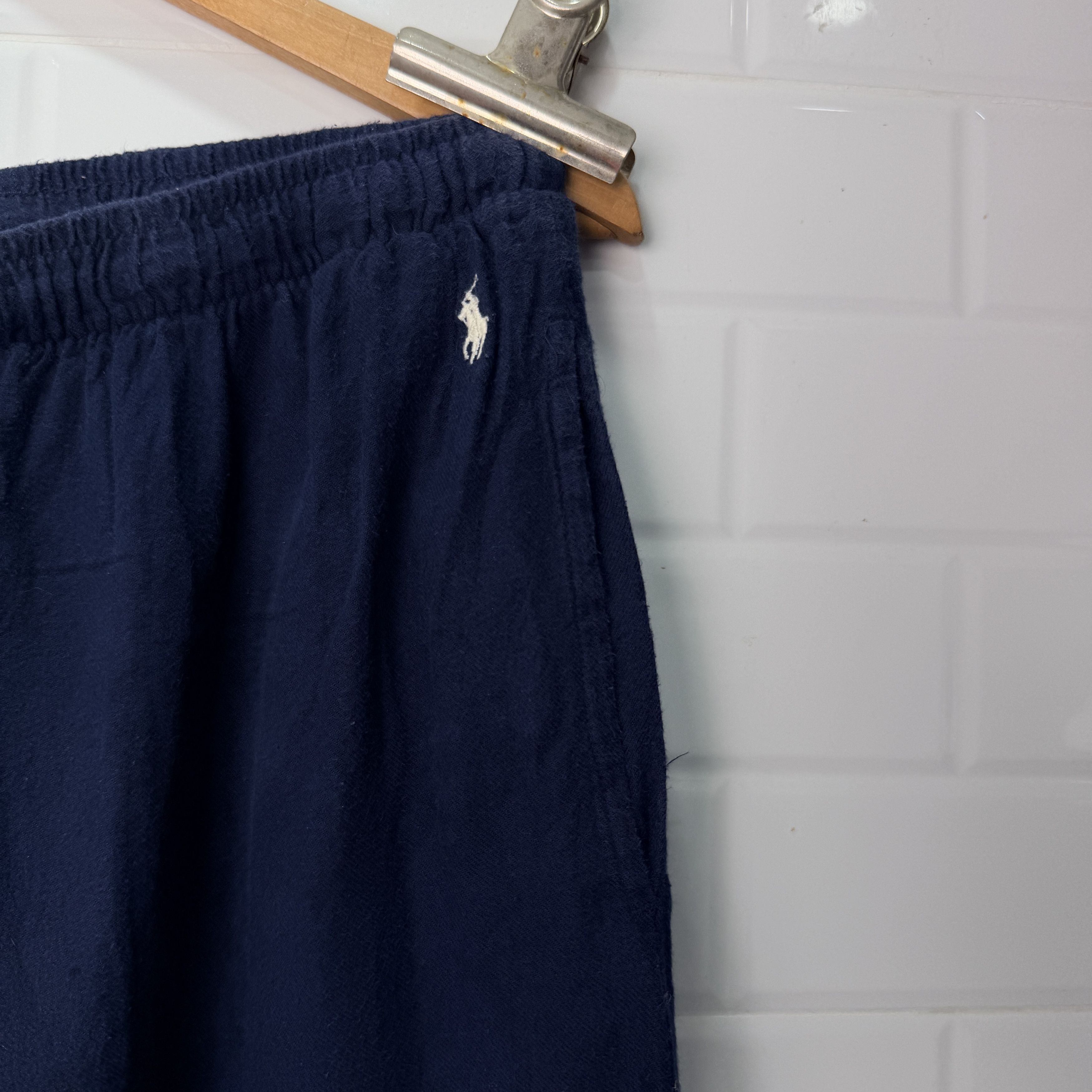 Polo Ralph Lauren Size L Polo Ralph Lauren PRL Sleepwear Pants Navy Blue Size US 32 / EU 48 - 2 Thumbnail