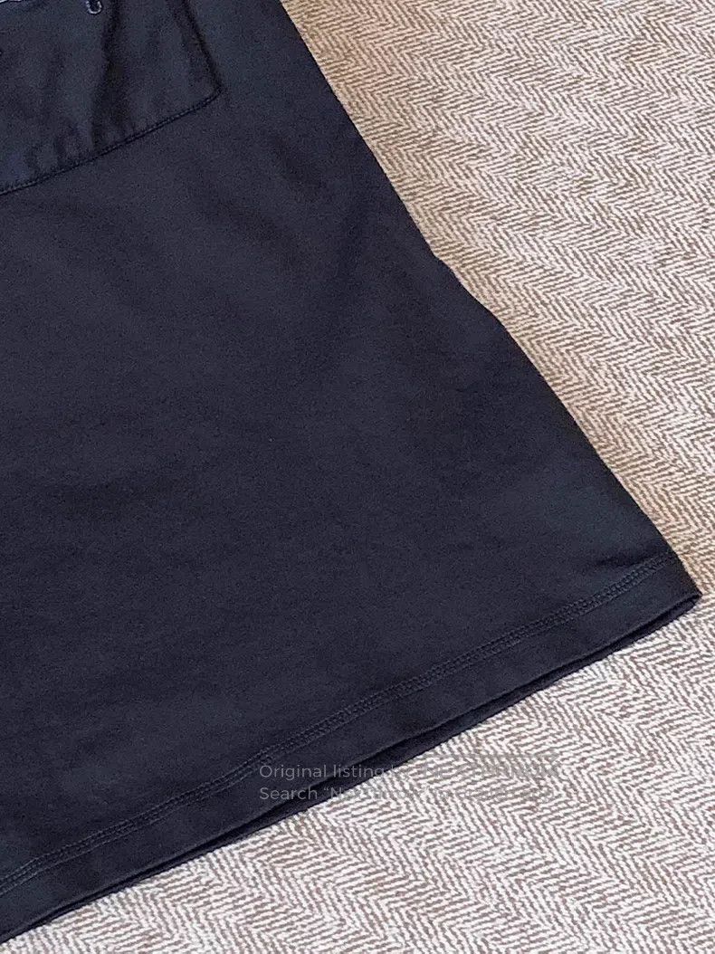 Hermes Hermes Dark blue single pocket embroidered T-shirt Size XXS / US 00 / IT 34 - 4 Thumbnail