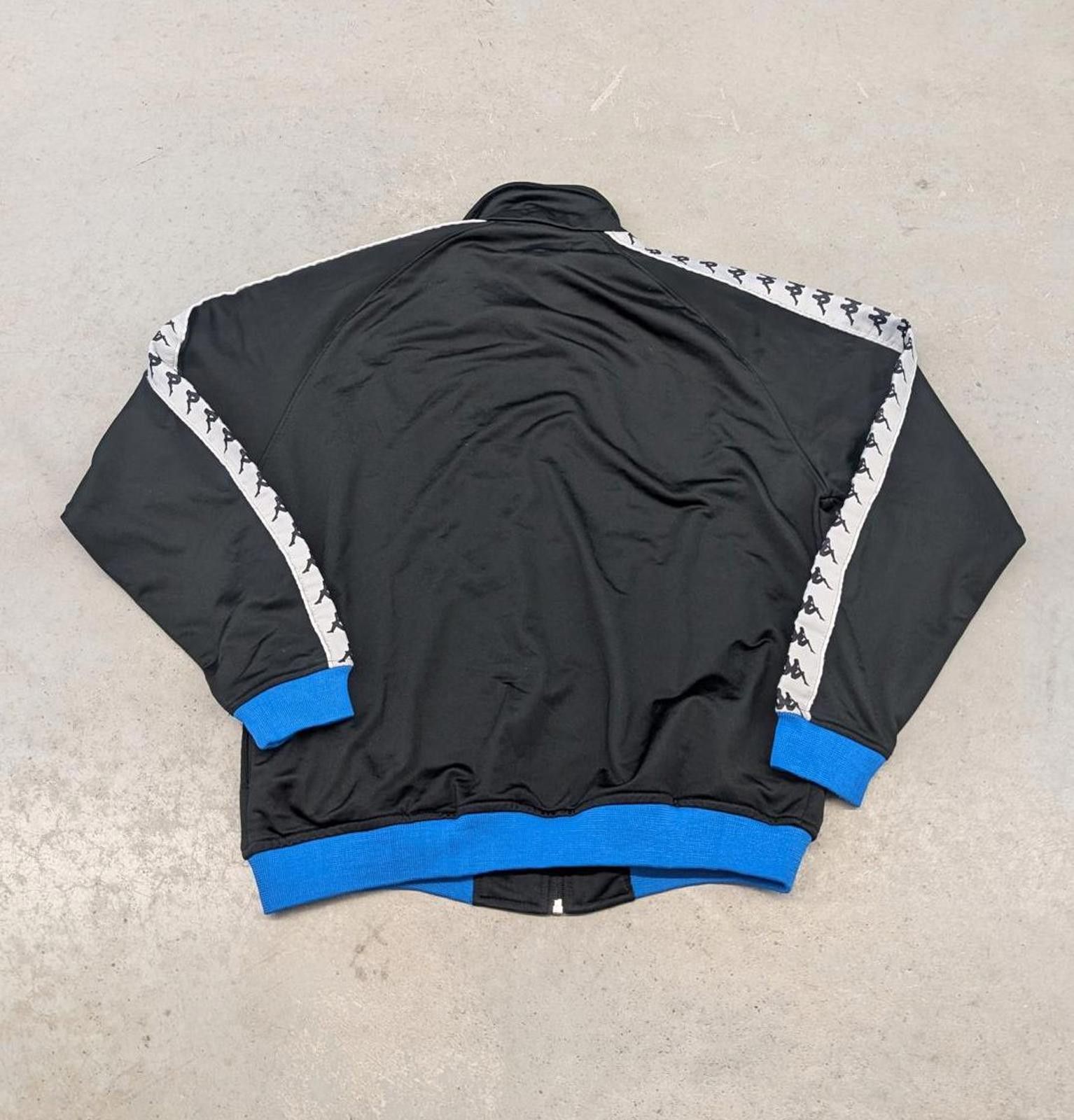 Kappa Vintage Y2K Black, White and Blue Essential Track Jacket Size US L / EU 52-54 / 3 - 2 Thumbnail