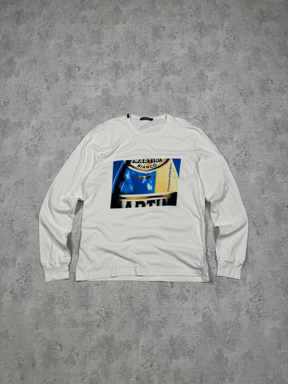 Dolce & Gabbana Vintage Dolce & Gabbana Longsleeve Martini Bianco Size US XL / EU 56 / 4 - 1 Thumbnail