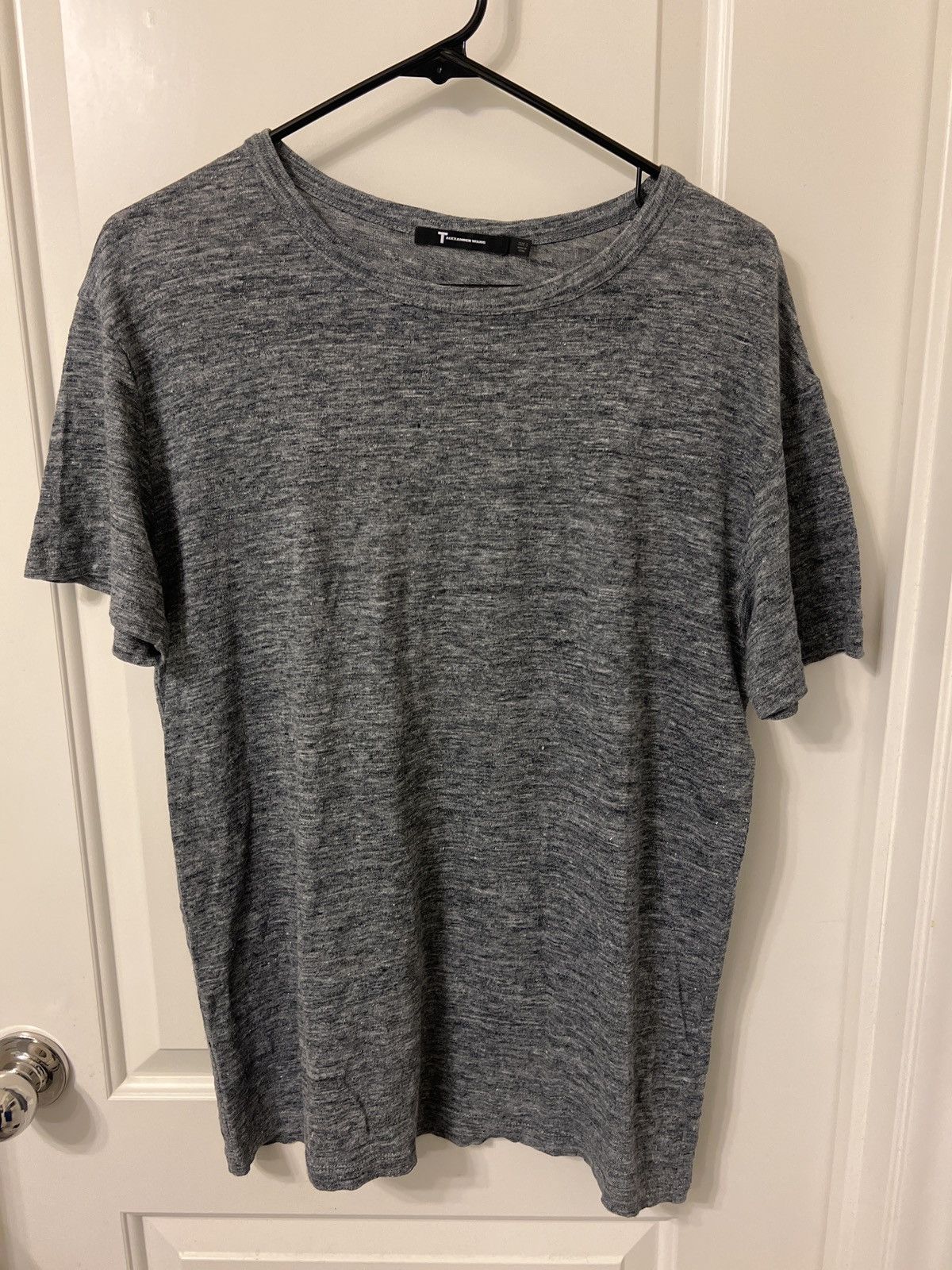 Alexander Wang × T by Alexander Wang T by Alexander Wang sz Small Linen Crewneck Tee Size US S / EU 44-46 / 1 - 1 Thumbnail