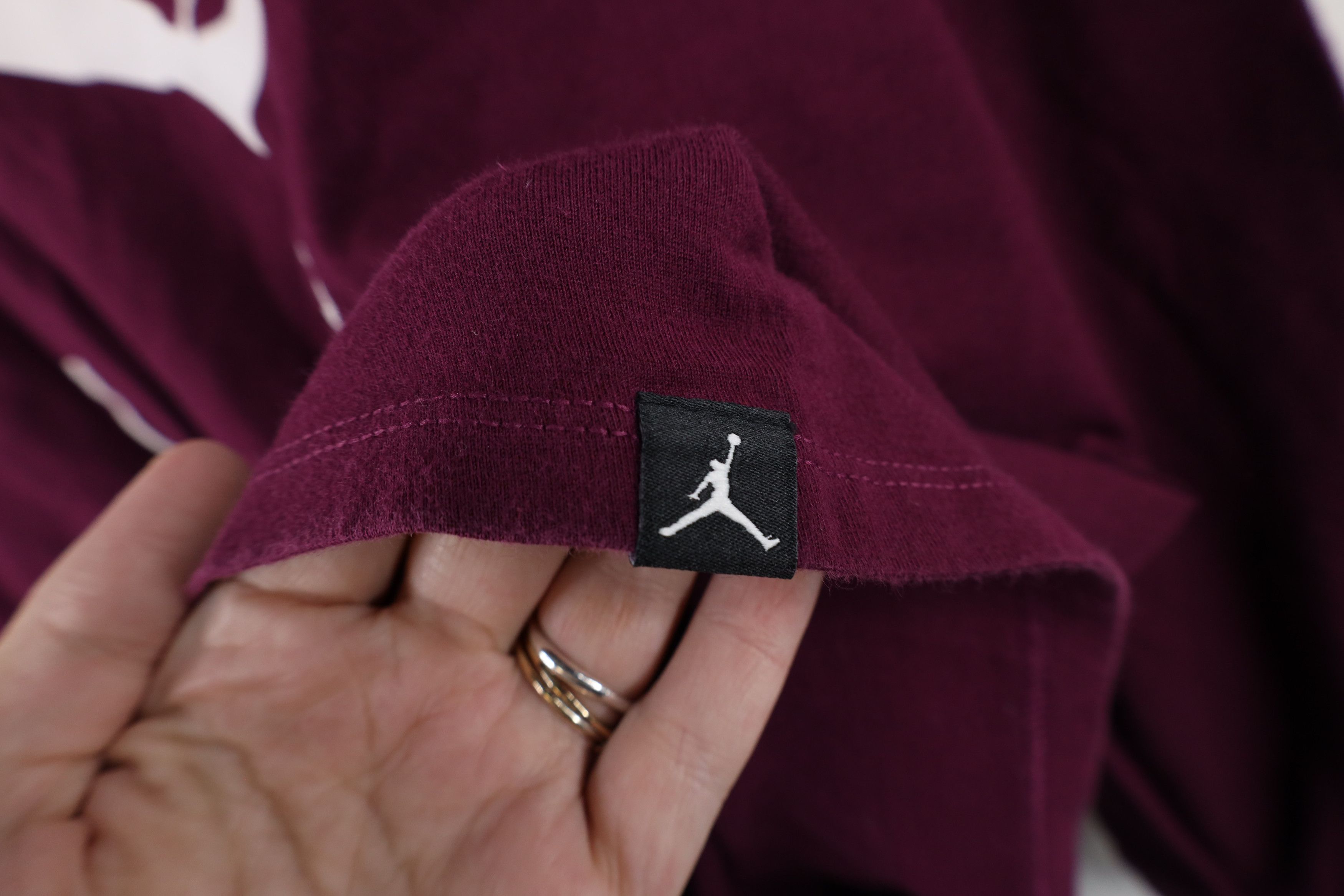 Nike × Vintage Nike Air Jordan Out Air Big Jumpman Logo Long Sleeve T-Shirt Size US XXL / EU 58 / 5 - 4 Thumbnail