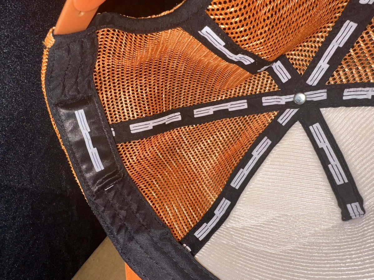 Sp5der Orange “Rhinestone” Trucker