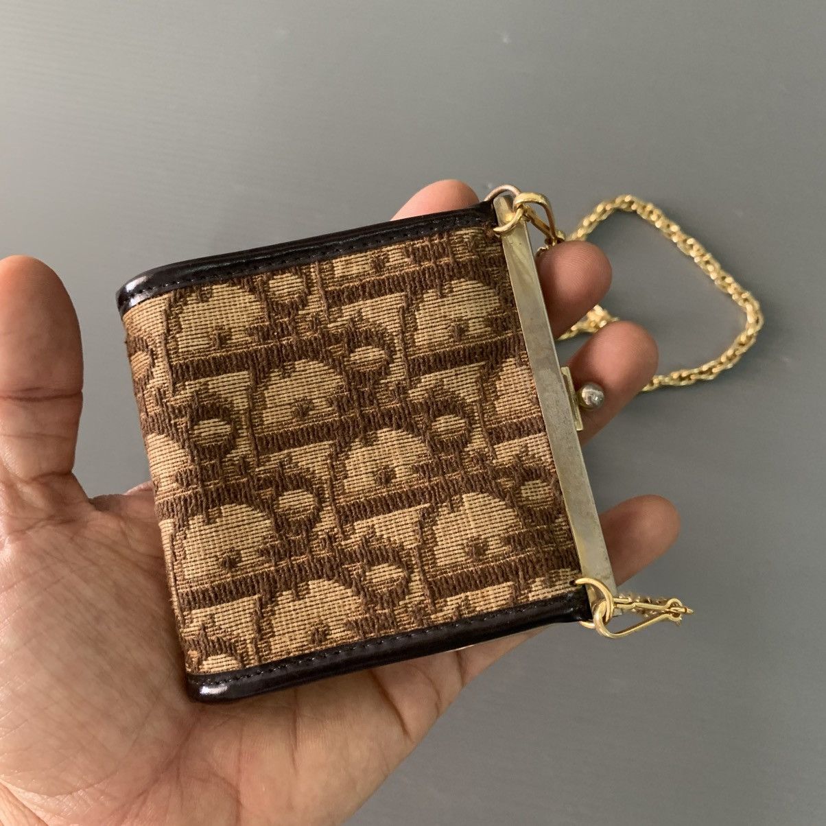 Christian Dior Monsieur Christian Dior Monogram Chain Bag Size ONE SIZE - 4 Thumbnail