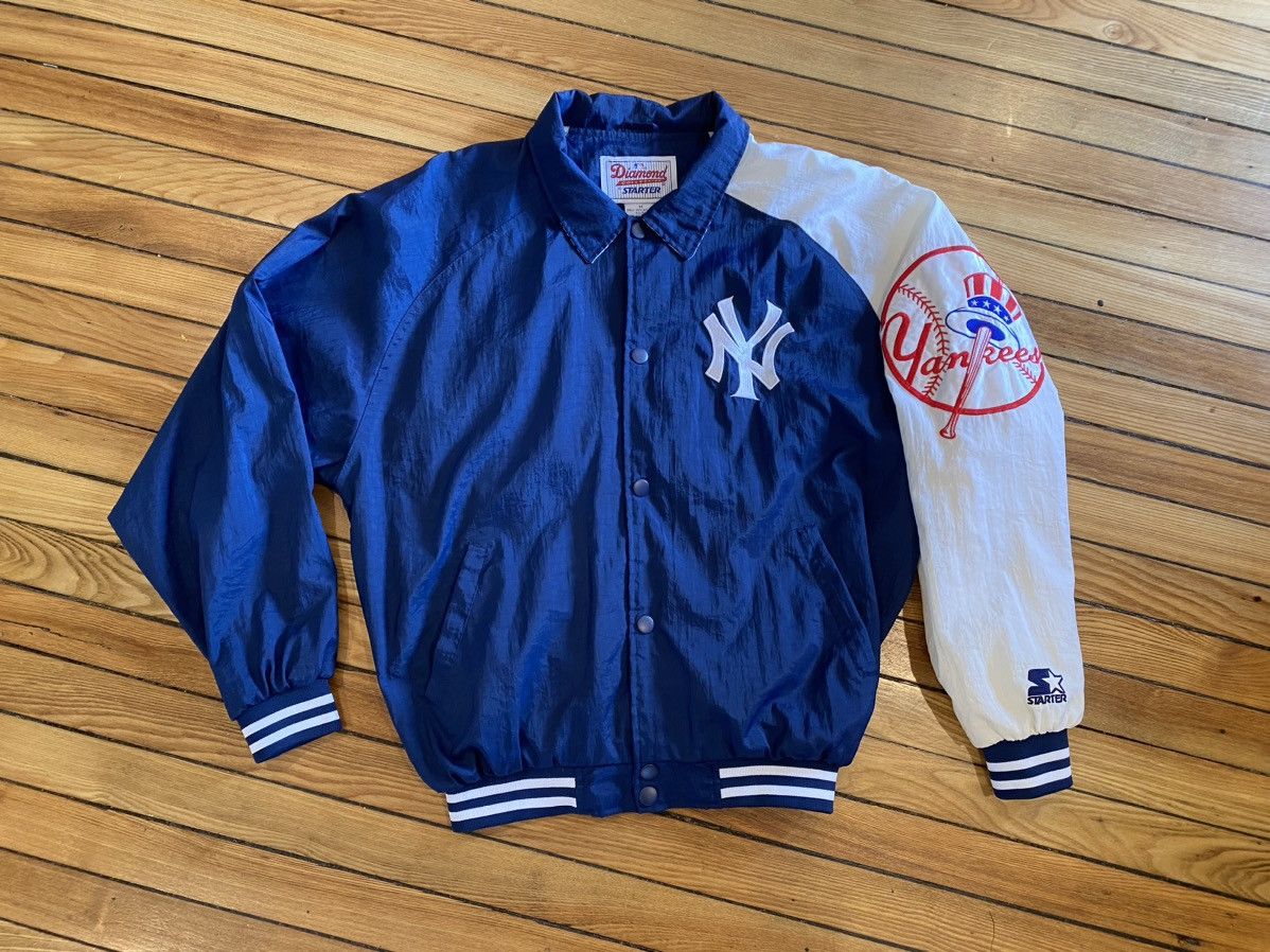 Starter Vintage NY Yankees starter ⭐️ jacket Med Size US M / EU 48-50 / 2 - 1 Thumbnail