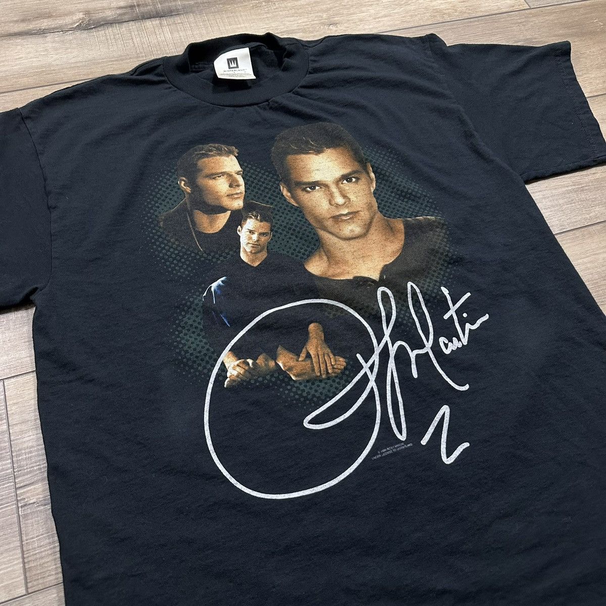 Other Vintage 1999 Ricky Martin Portrait Graphic Tee Size US L / EU 52-54 / 3 - 5 Thumbnail