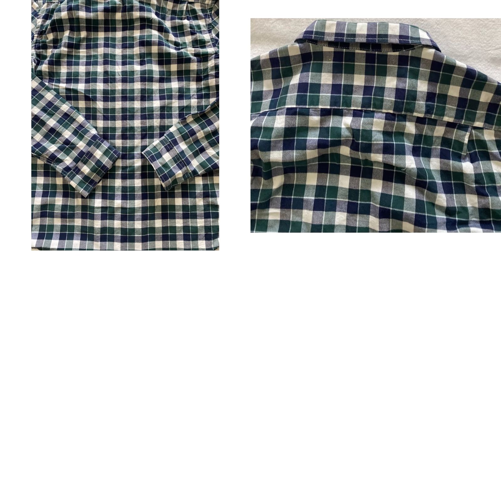 Old Navy Old Navy The Classic Shirt Button-Up Mens Size M Green Plaid Regular Fit Long Sleeve Button-Down Collar Shirt Size US M / EU 48-50 / 2 - 8 Thumbnail