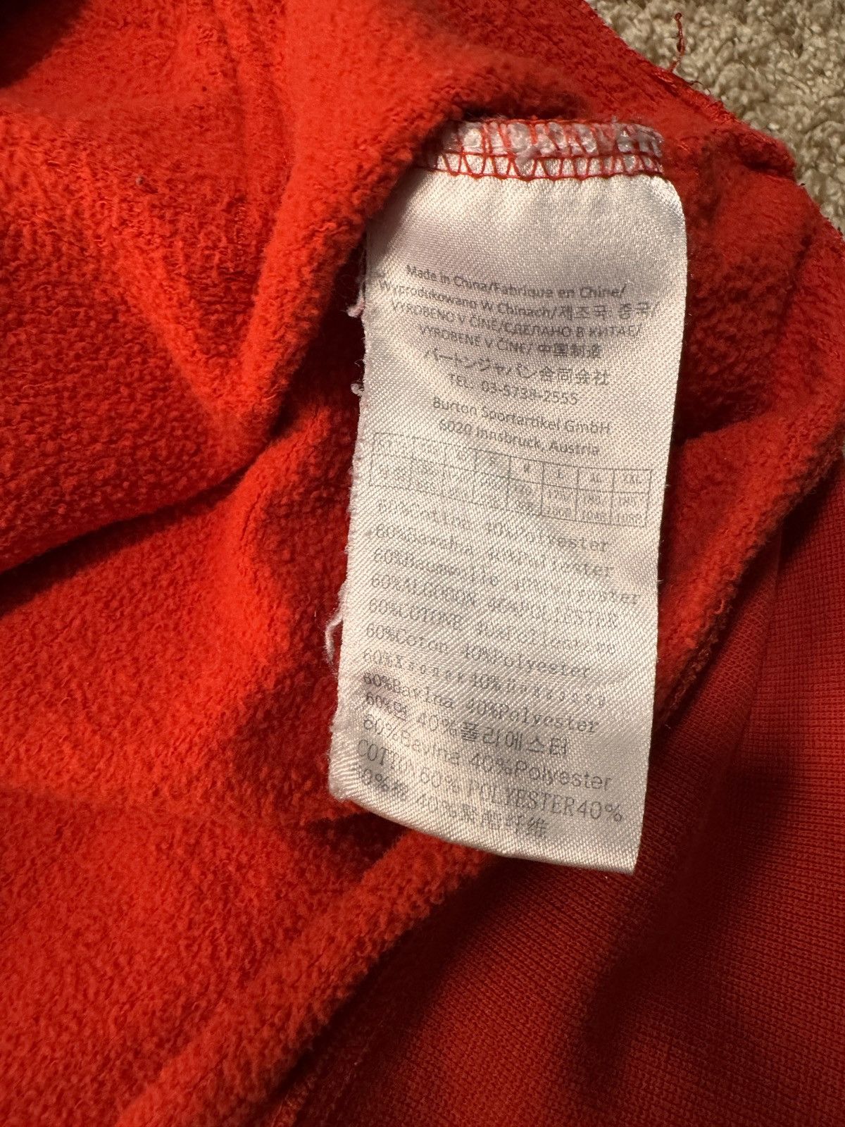 Burton Vintage Burton hoodie Size US L / EU 52-54 / 3 - 4 Thumbnail