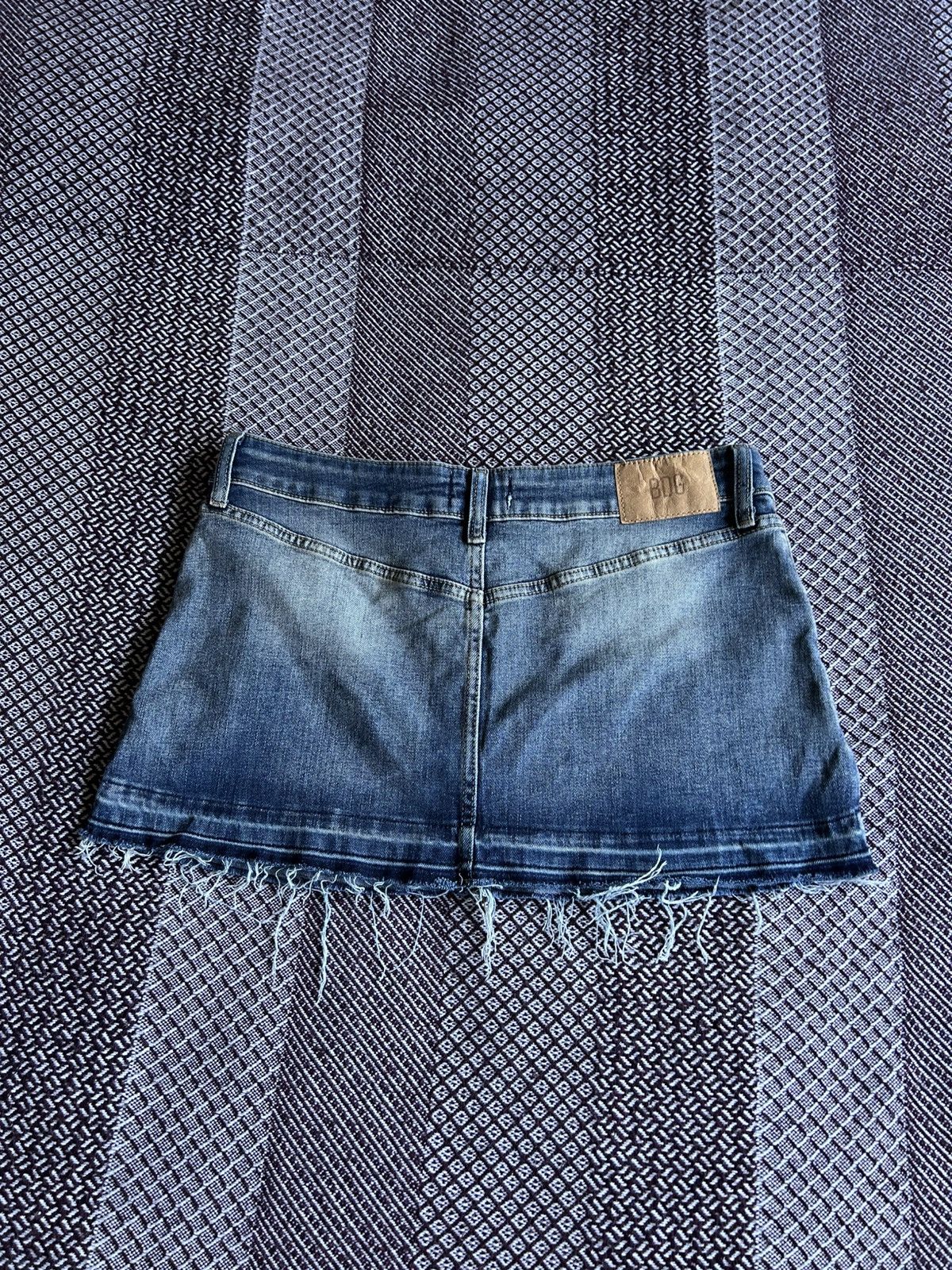 Bdg Vintage BDG Mini Skirt Distressed Faded Women Streetwear Size 30" / US 8 / IT 44 - 6 Thumbnail
