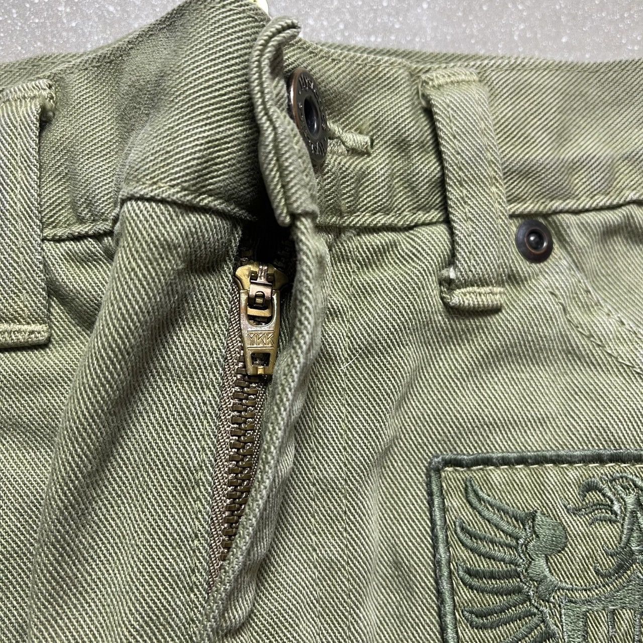 Hysteric Glamour × Le Grande Bleu (L.G.B.) Hysteric Glamour Army Military Style Mini Skirt Size 30" / US 8 / IT 44 - 6 Thumbnail