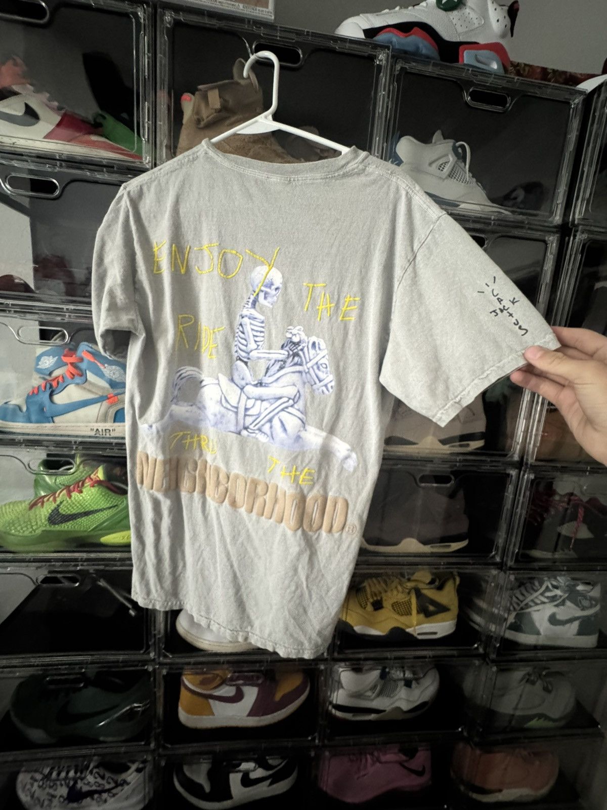 Travis Scott travis scott neighborhood tee Size US M / EU 48-50 / 2 - 2 Thumbnail