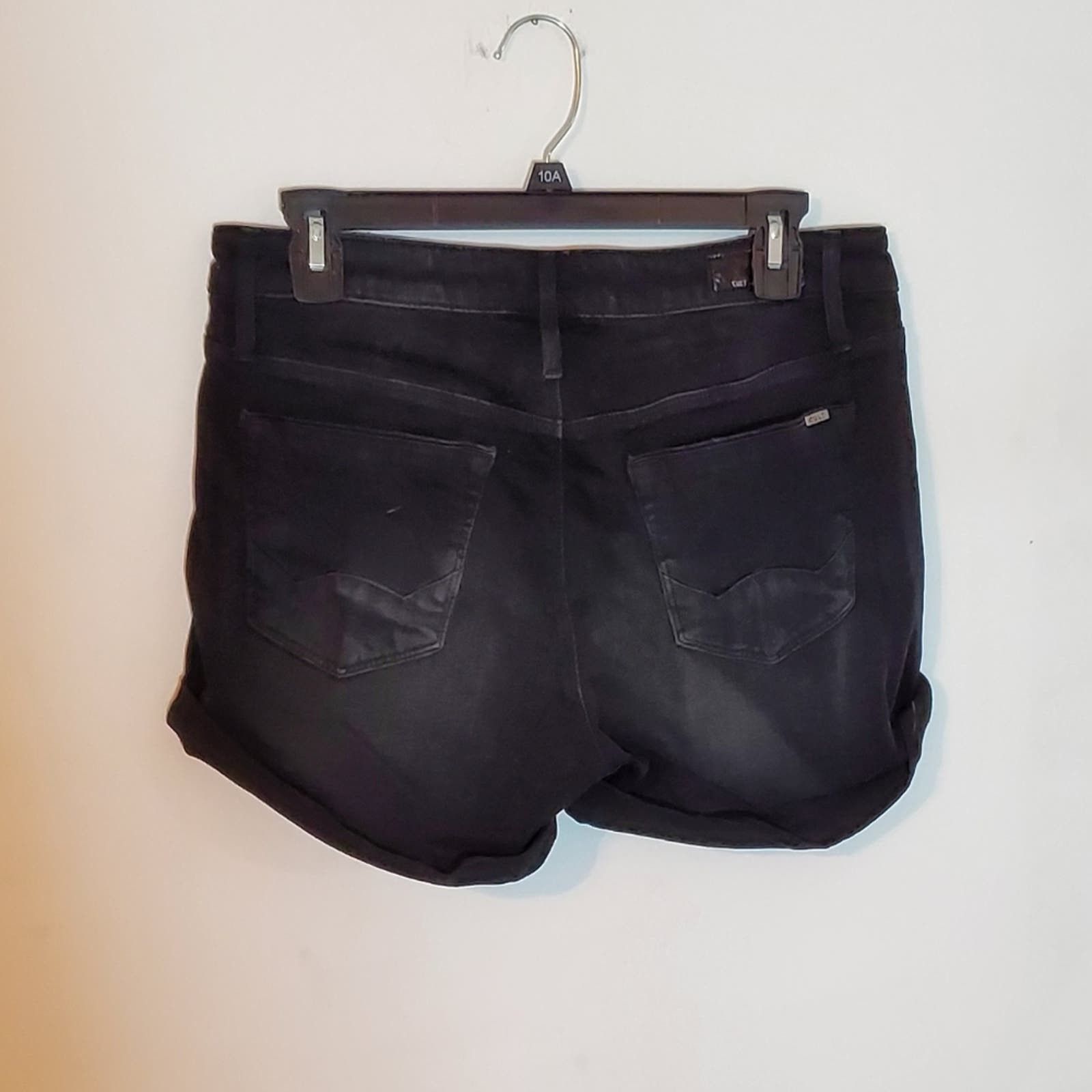 Cult Of Individuality Cult of Individuality Ex-lover Boyfriend Black Denim Shorts Size 26" / US 2 / IT 38 - 2 Thumbnail