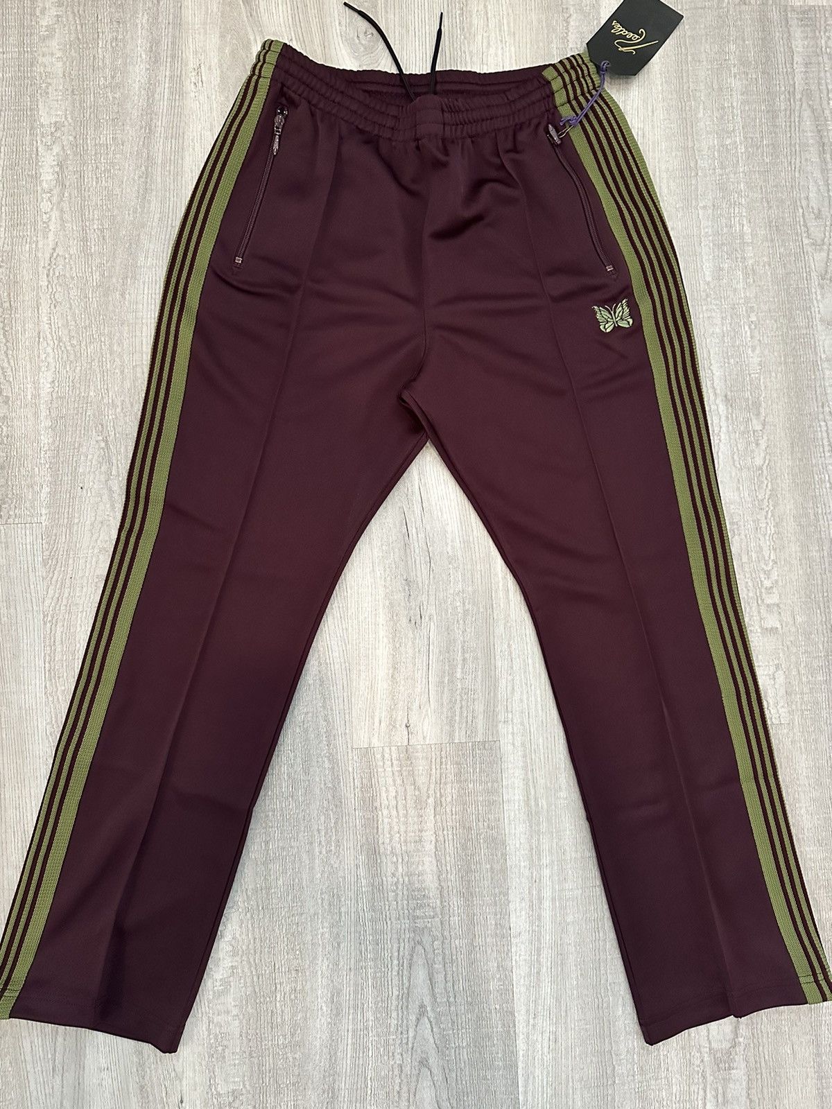 Needles Needles Track Pants Burgundy Size US 32 / EU 48 - 1 Thumbnail