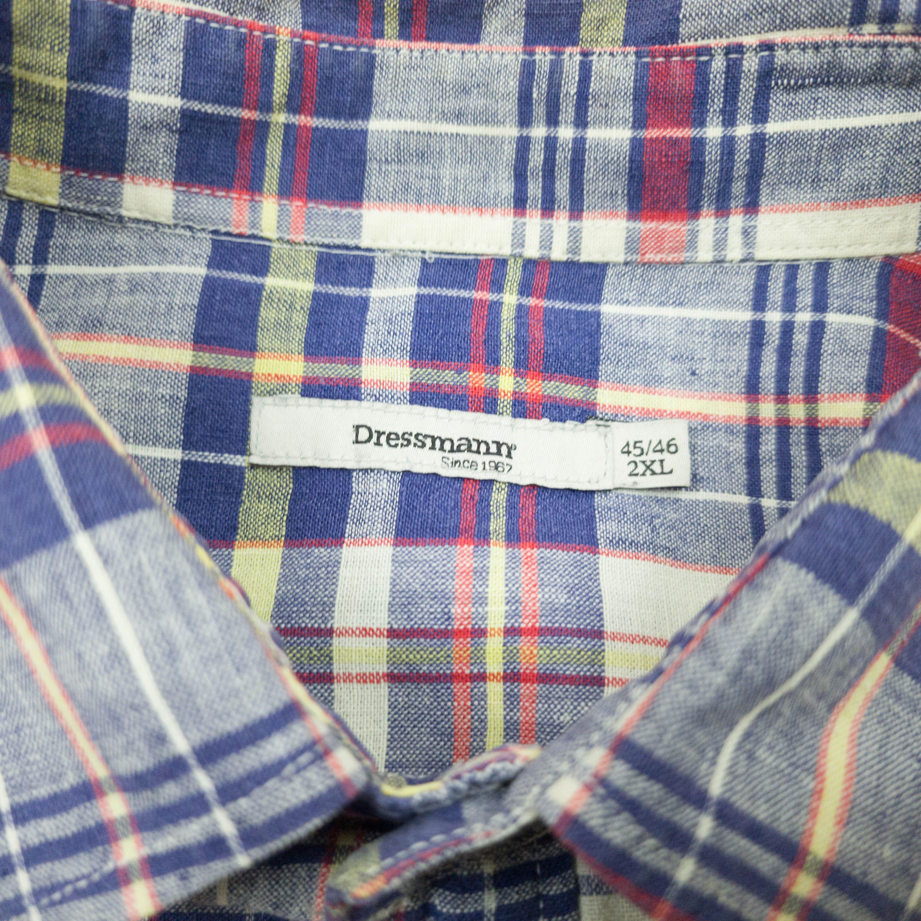Other MENS DRESSMANN SHIRT SHORT SLEEVE LINEN COTTON SIZE 2XL VGC Size US XXL / EU 58 / 5 - 5 Thumbnail