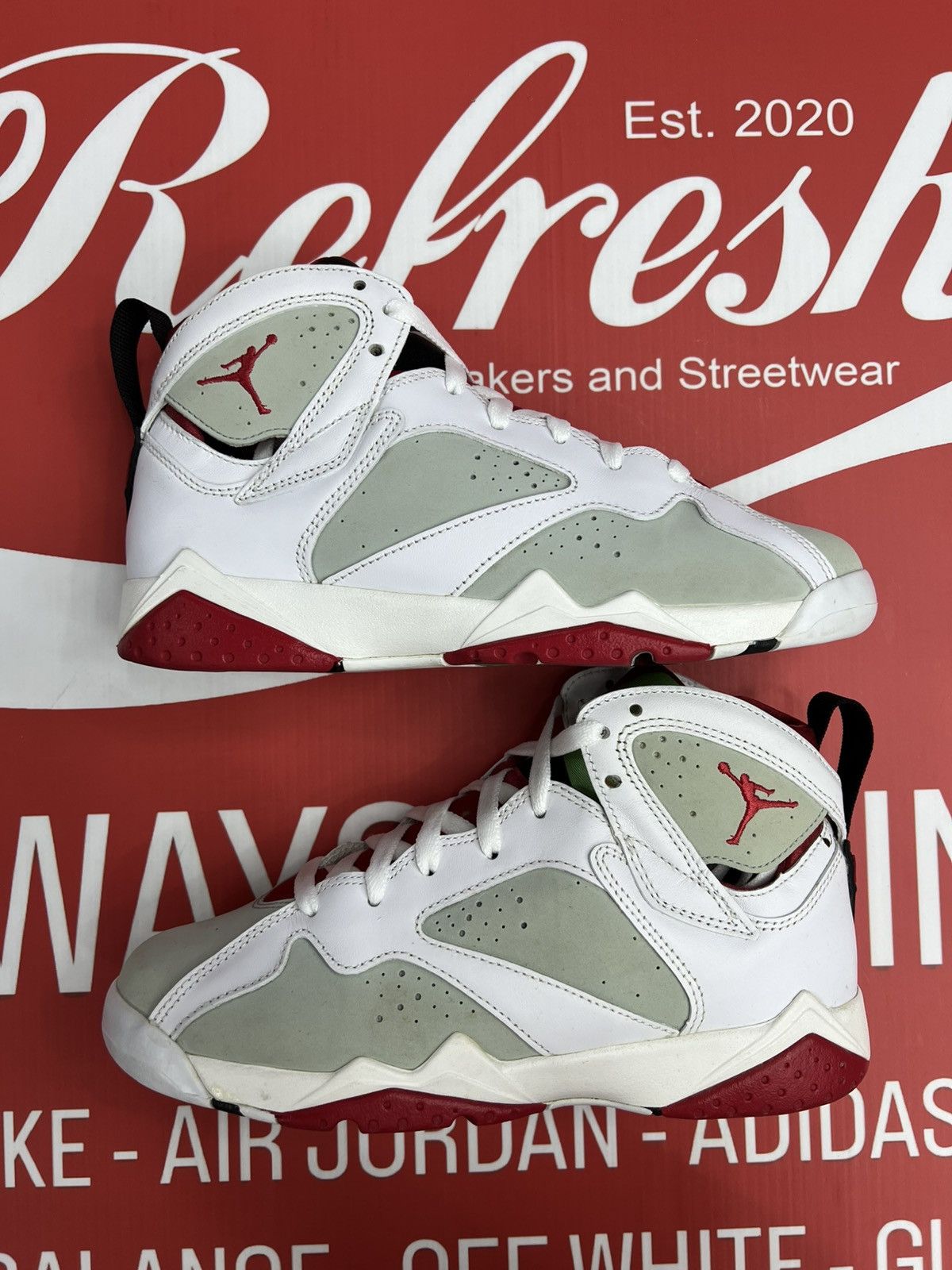 Jordan Brand Air Jordan 7 Hare 2015 Size 6.5Y Size US 6.5 / EU 39-40 - 3 Thumbnail