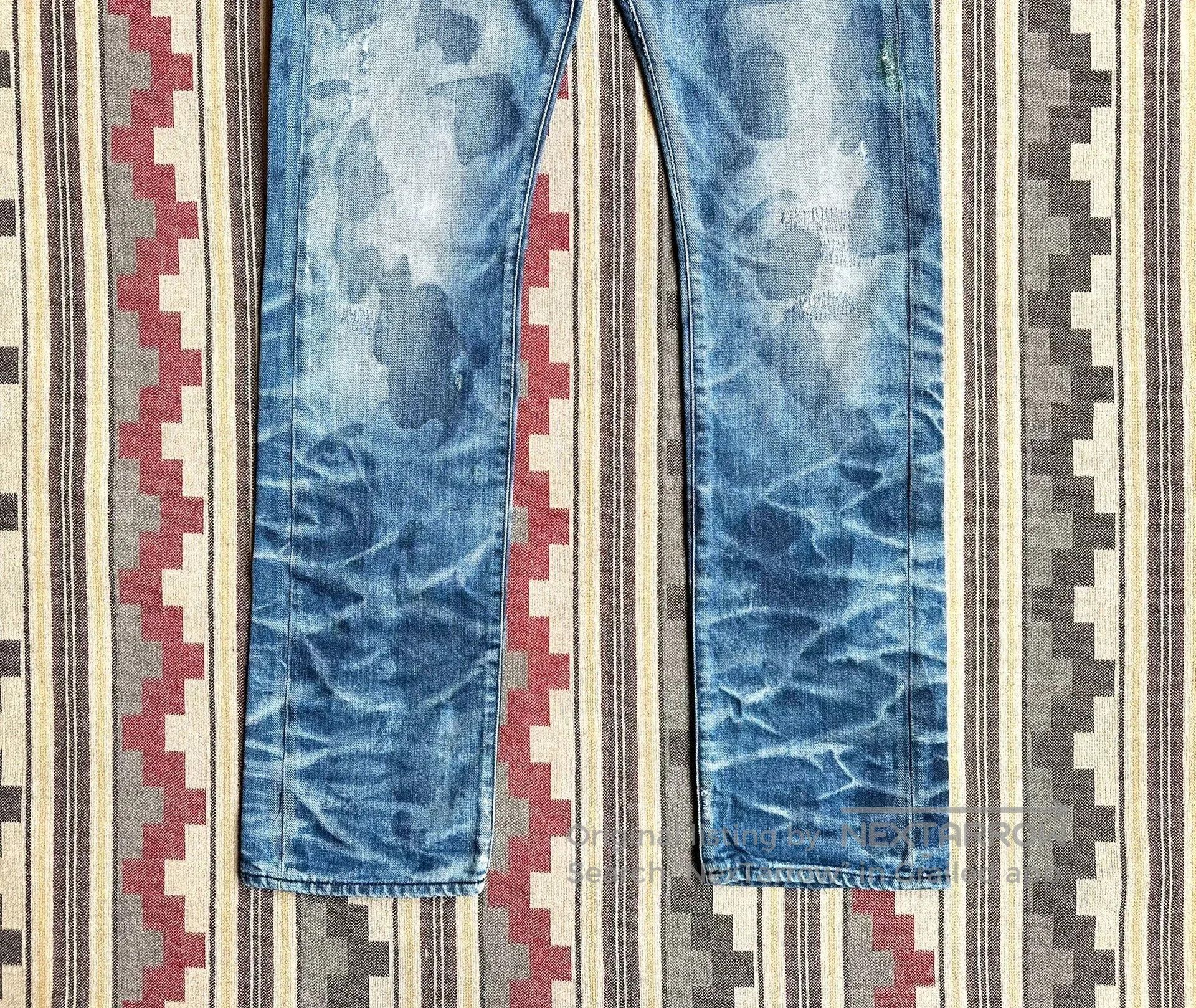 Prps PRPS GOODS&CO Vintage Distressed Jeans. Size US 30 / EU 46 - 4 Thumbnail
