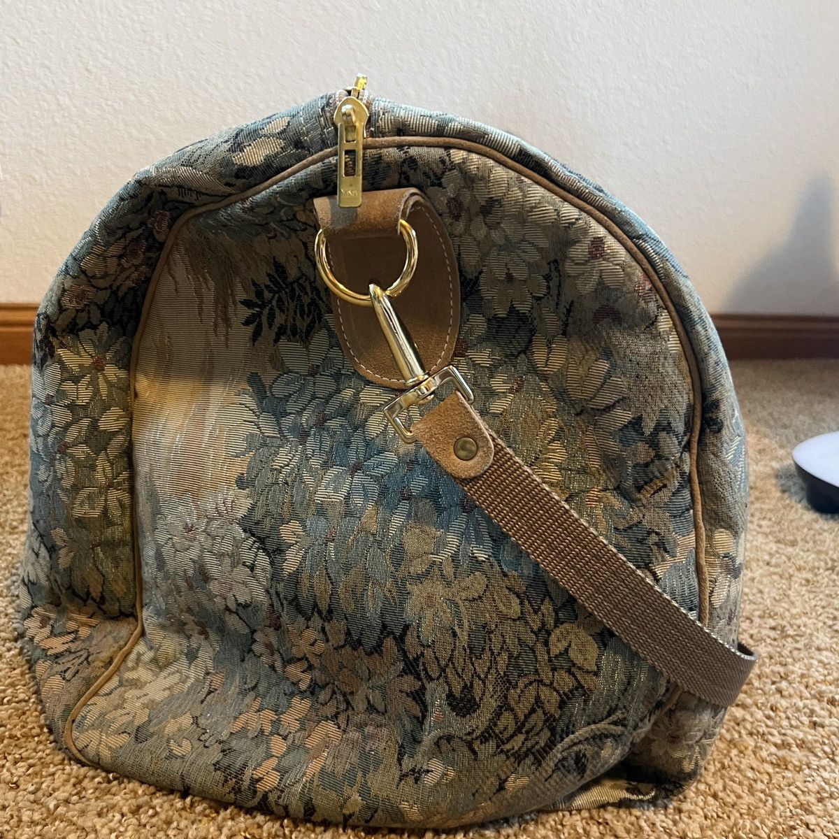 Other rench Vintage Floral Tapestry Duffel Bag Size ONE SIZE - 6 Thumbnail