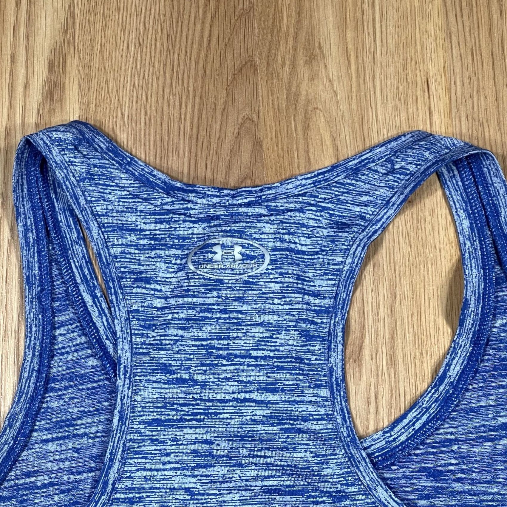 Under Armour Under Armour Tank Top Womens M Medium Blue Athletic Sleeveless Regular Fit Breathable Solid Pattern casual Size M / US 6-8 / IT 42-44 - 7 Thumbnail