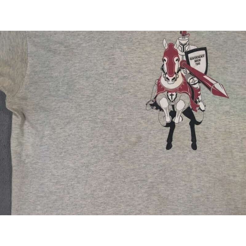 Fruit Of The Loom VINTAGE Medieval Times Shirt Adult Mens 2XL Gray Gateway Men Size US XXL / EU 58 / 5 - 6 Thumbnail