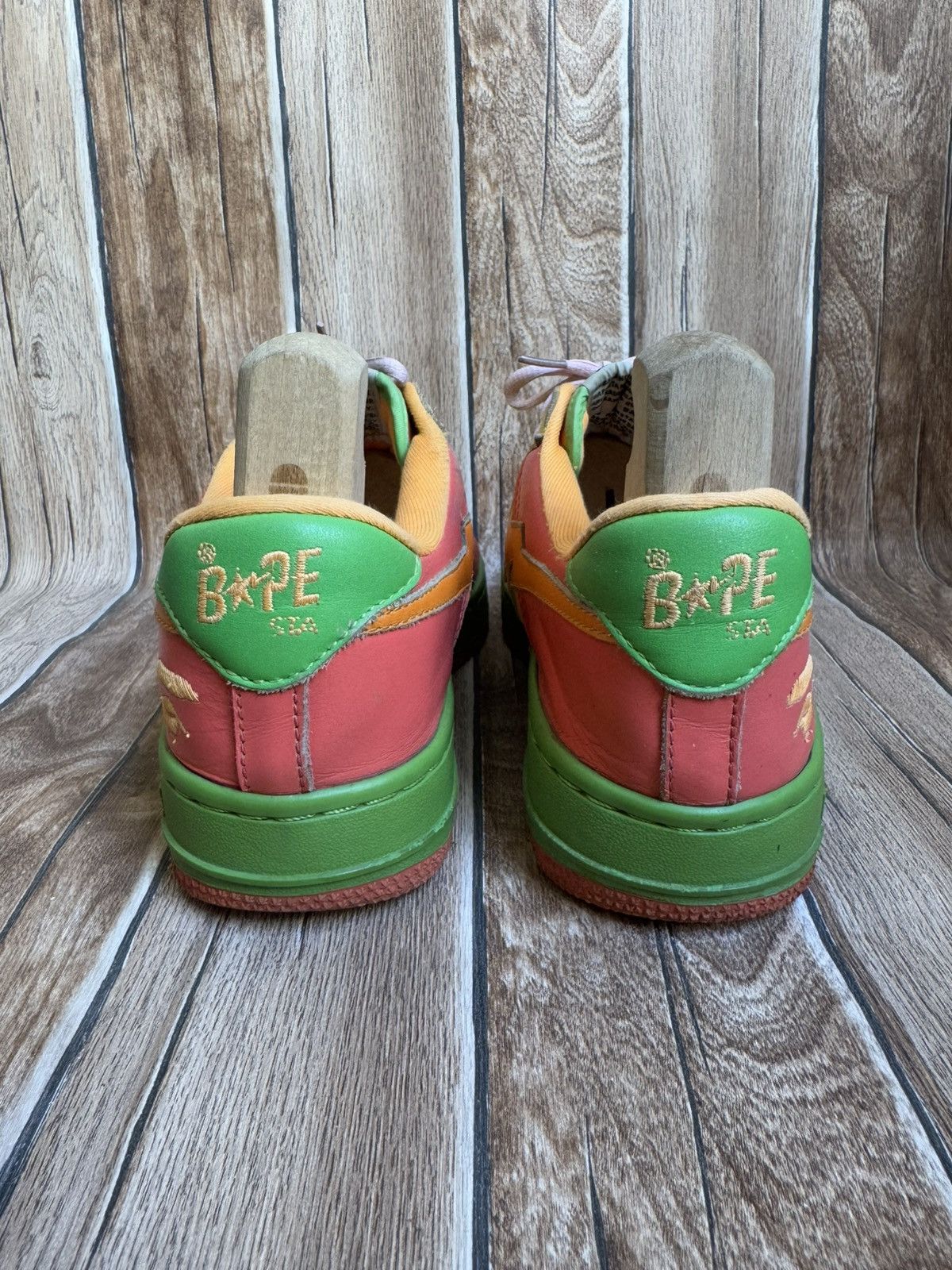 Bape × Nigo 2009 woodland camo bapesta Size US 9 / EU 42 - 17 Thumbnail