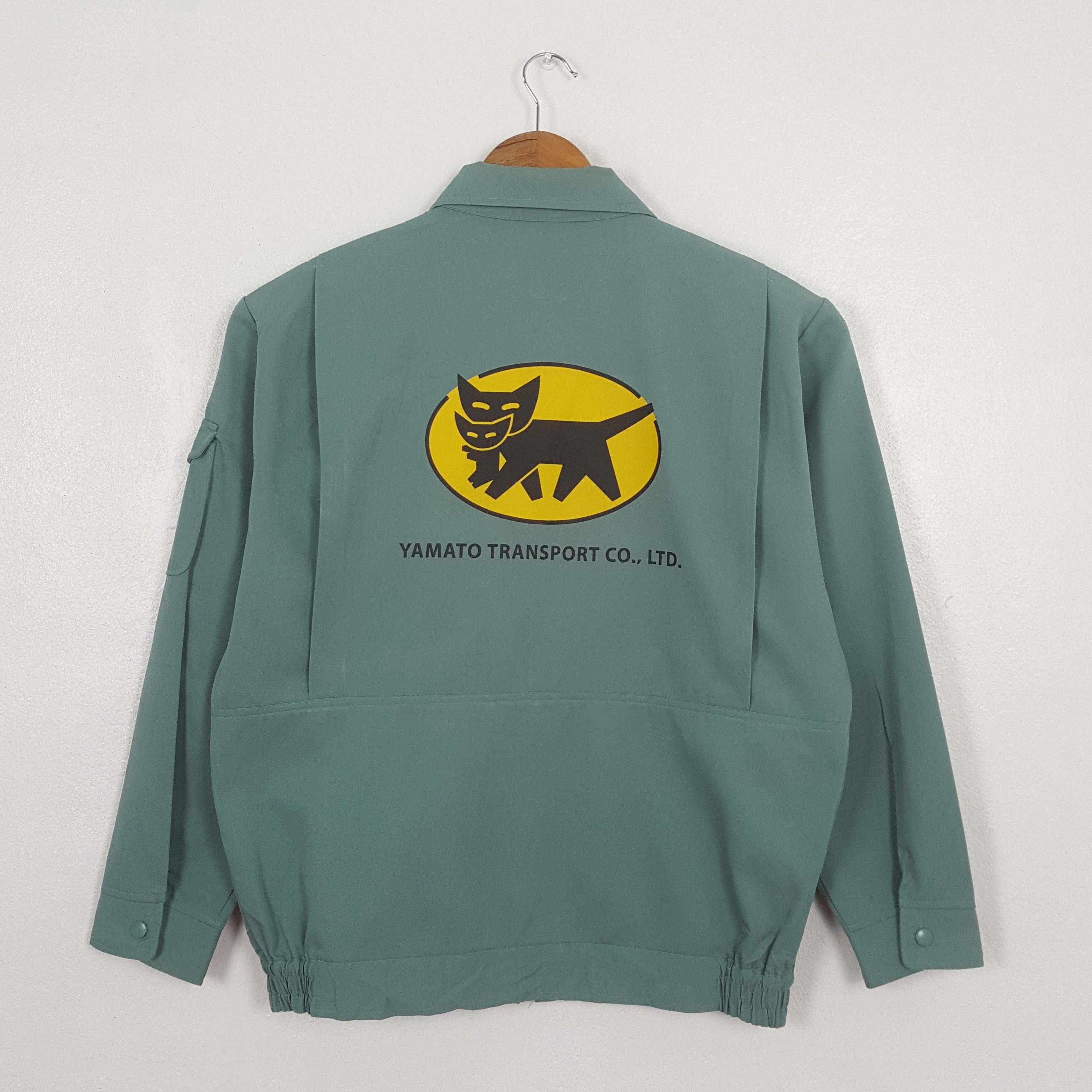 Japanese Brand Vintage Yamato Transport Japan Racing Custom Jacket C320N12 Size US L / EU 52-54 / 3 - 1 Thumbnail