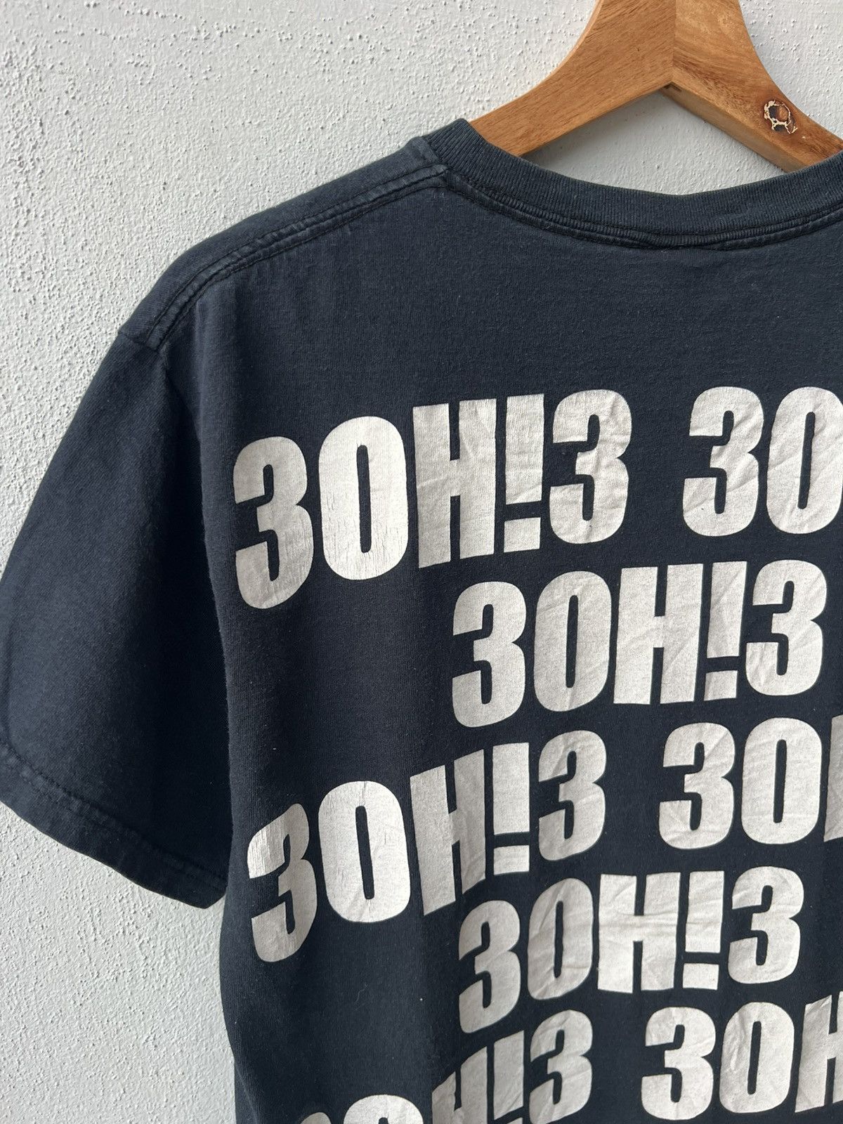 Band Tees Vintage Rare 3OH!3 Spell Out All Over Tee Size US M / EU 48-50 / 2 - 11 Thumbnail