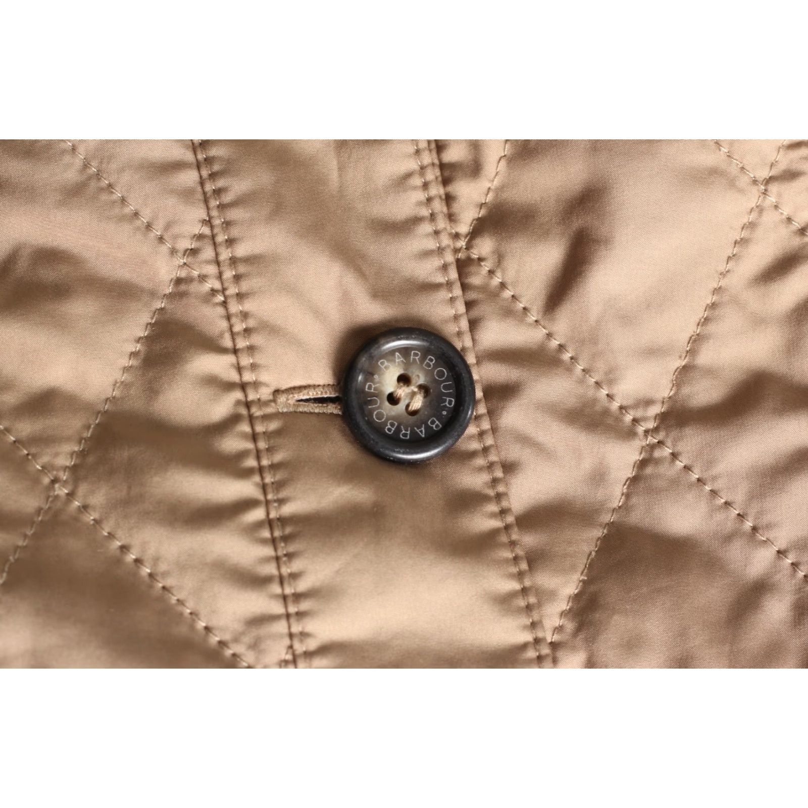 Barbour BARBOUR Quilted Jacket Women UK 12 EU 38 USA 8 Beige Regular Size 12 Barbour Jacket Women Quilted Jacket Beige 12 Womens Size XL / US 12-14 / IT 48-50 - 5 Thumbnail