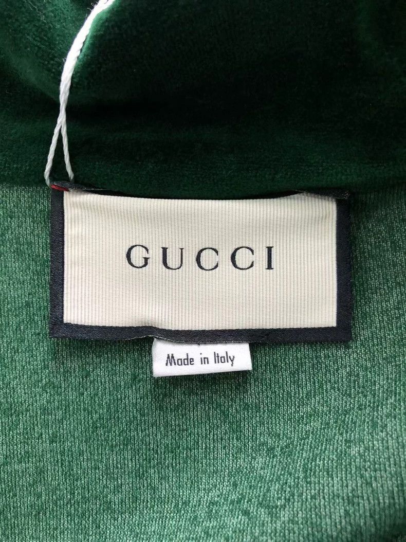 Gucci Gucci Classic logo sleeve detachable velvet jacket 2504-Nex Size US M / EU 48-50 / 2 - 4 Thumbnail