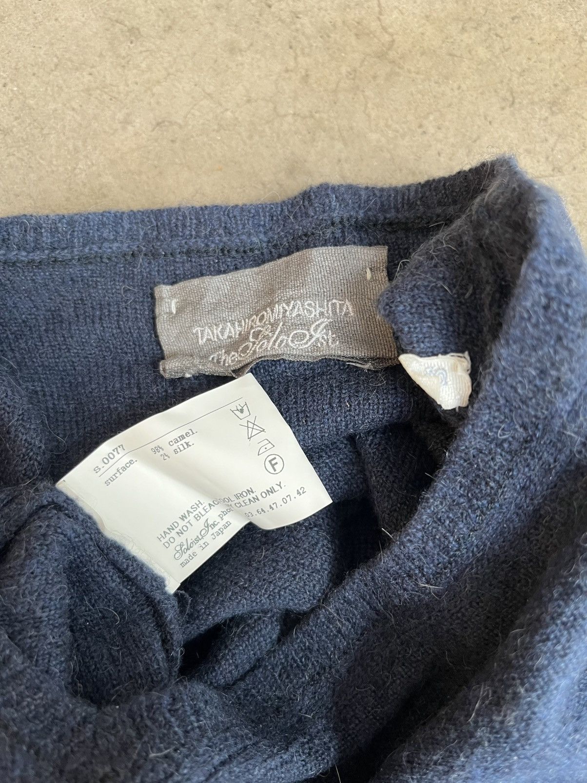 Takahiromiyashita The Soloist. s.0077 light sweater v neck
