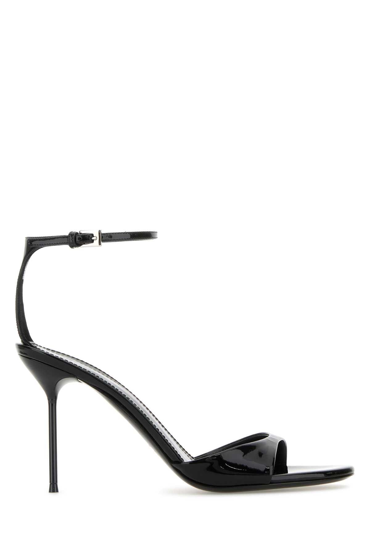 Paris Texas Black Leather Lidia Sandals Size US 6 / IT 36 - 1 Thumbnail