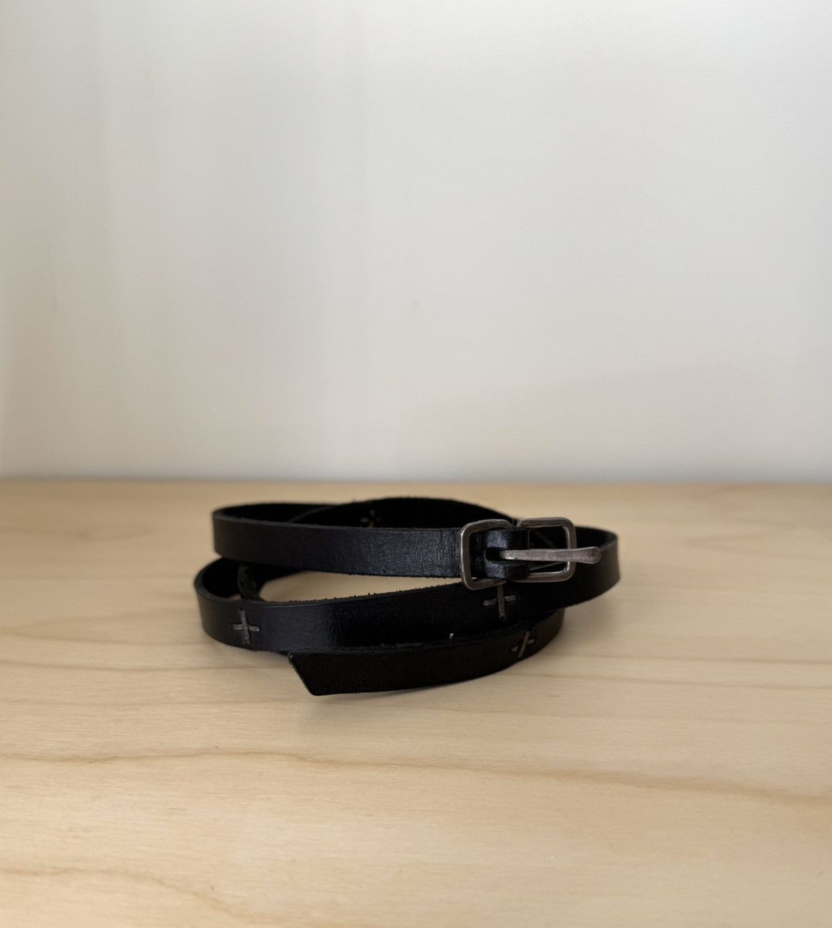 Ma+ Sterling silver skinny belt Size ONE SIZE - 3 Thumbnail