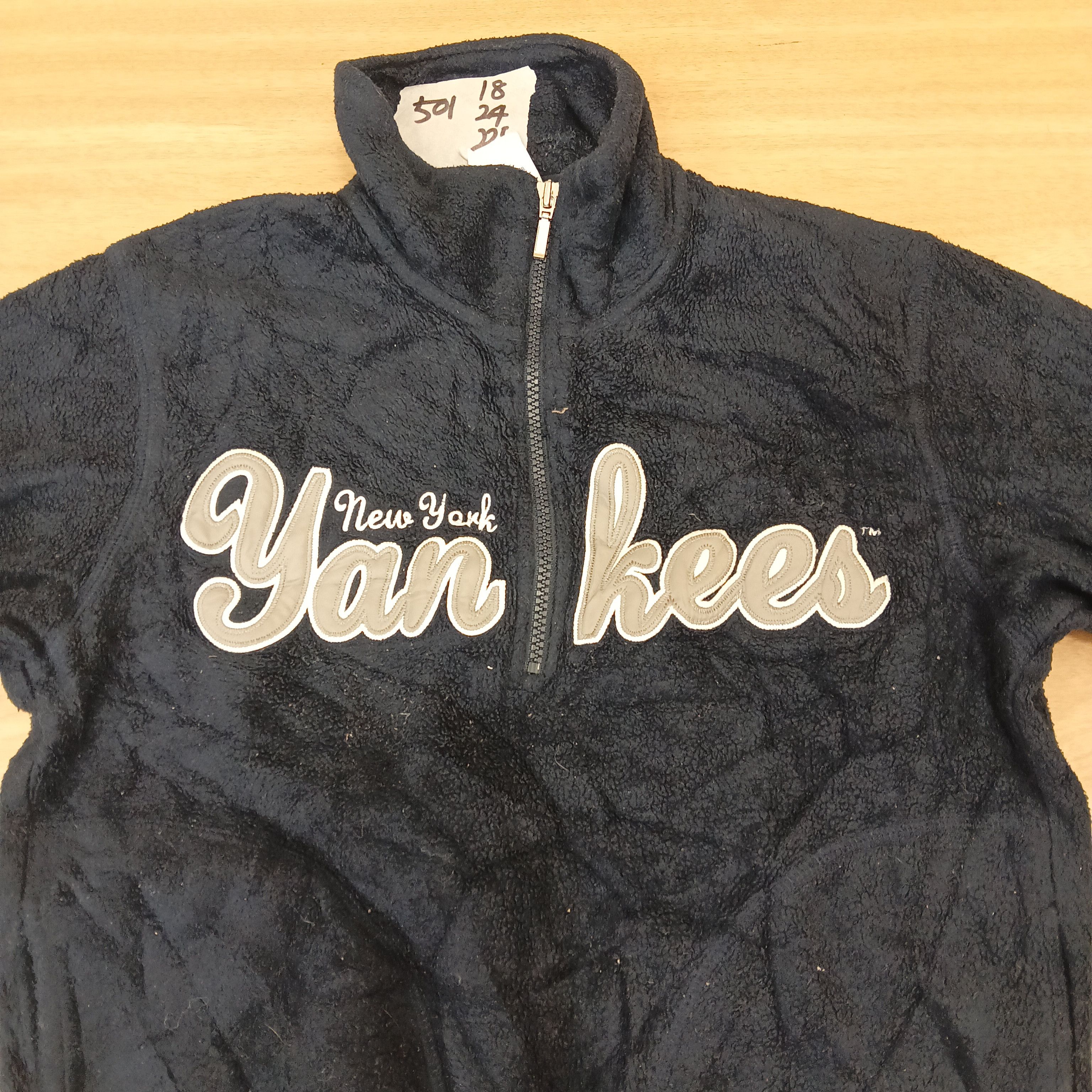 New York Yankees HALF ZIPPER NEW YORK YANKEES SWEATER BIG LOGO S Size US S / EU 44-46 / 1 - 3 Thumbnail