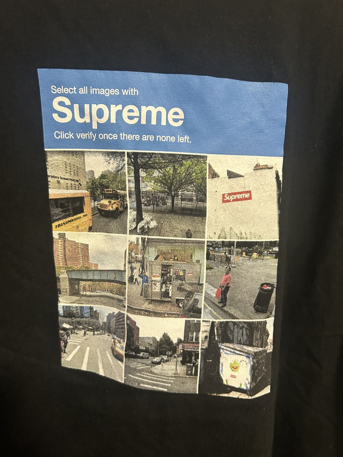 Supreme Supreme Verify tee Size US L / EU 52-54 / 3 - 2 Thumbnail