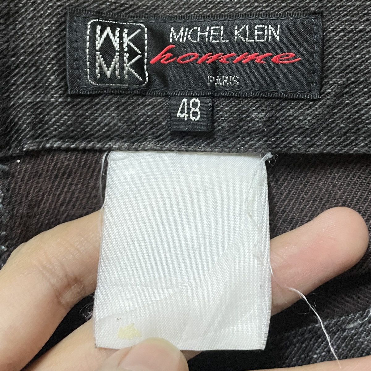 Japanese Brand × Le Grande Bleu (L.G.B.) × Michel Klein Rare Design Vintage Japanese Brand Michel Klien Jeans 2000s Size US 29 - 10 Thumbnail